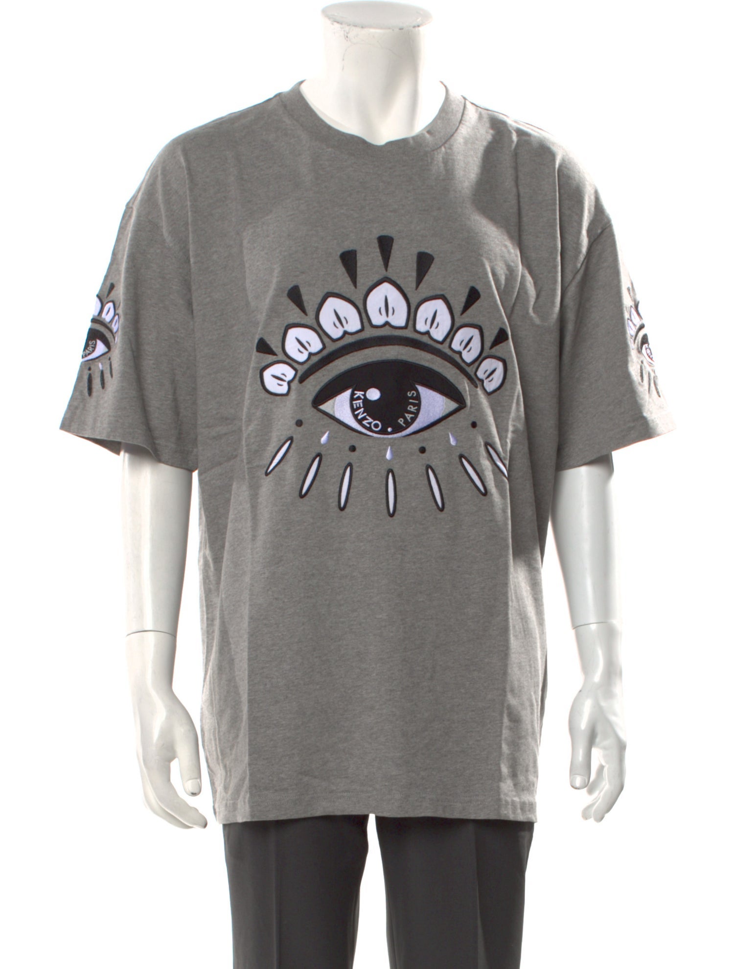 Kenzo Graphic Print Crew Neck T-Shirt w/ Tags