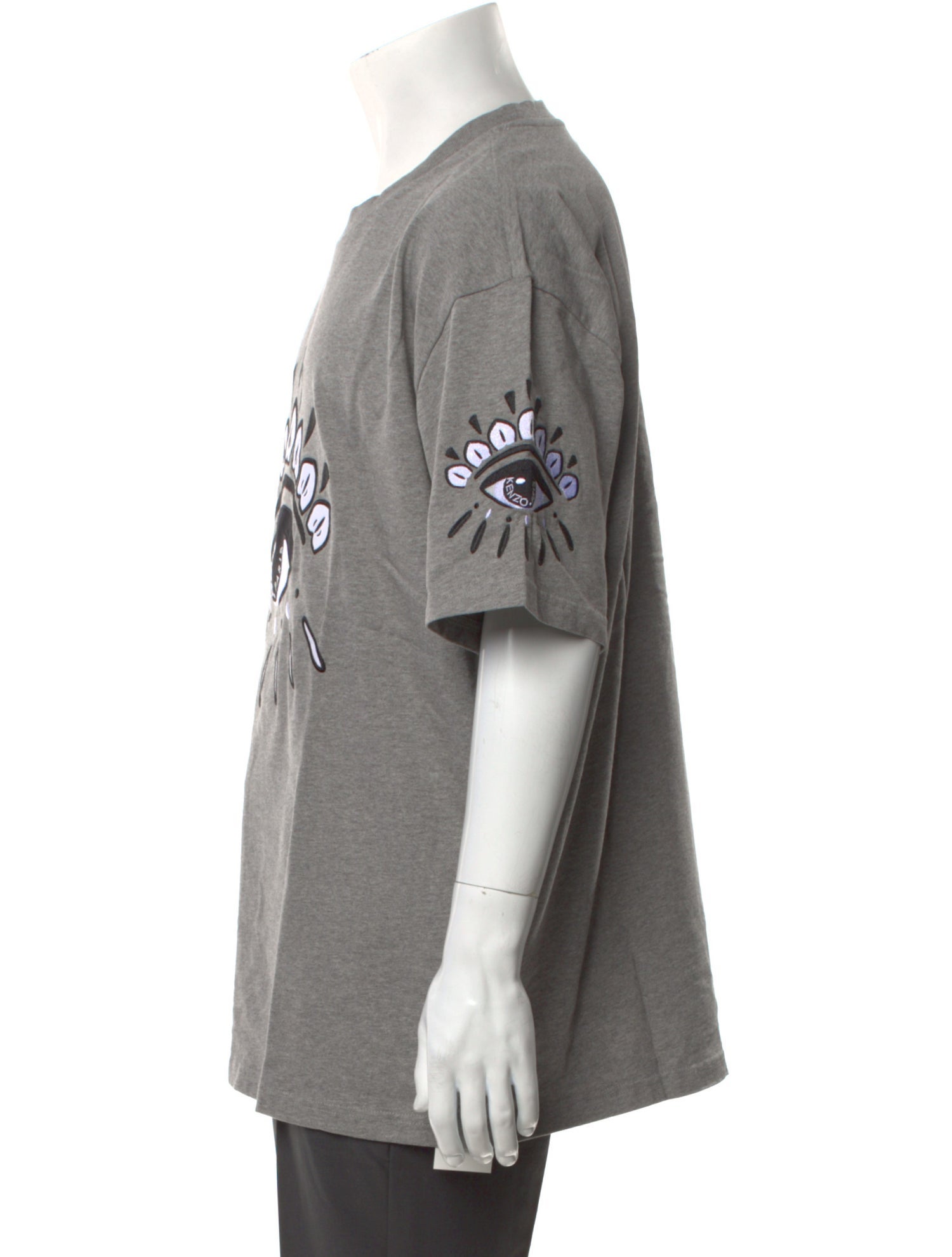 Kenzo Graphic Print Crew Neck T-Shirt w/ Tags