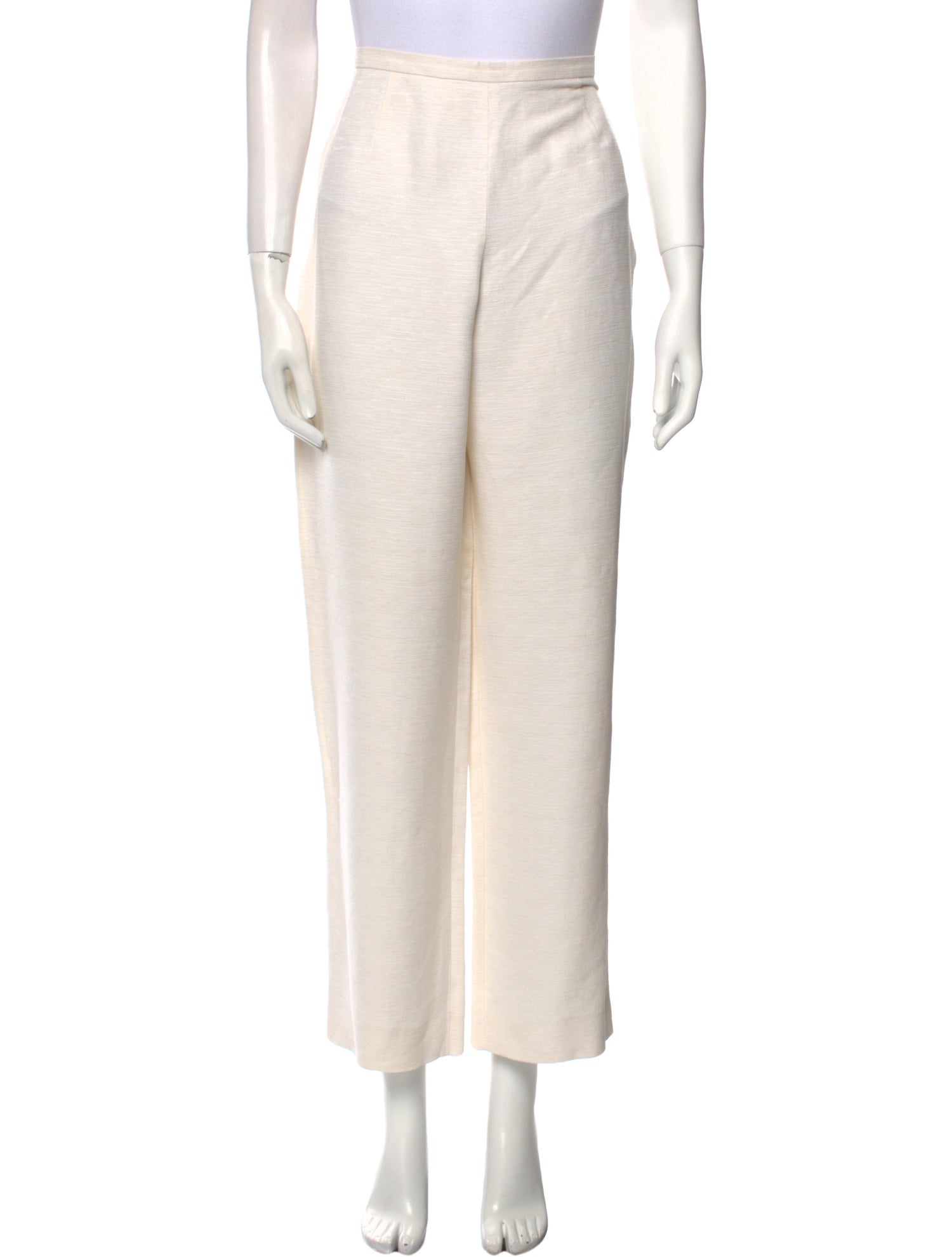 Kenzo Linen Straight Leg Pants
