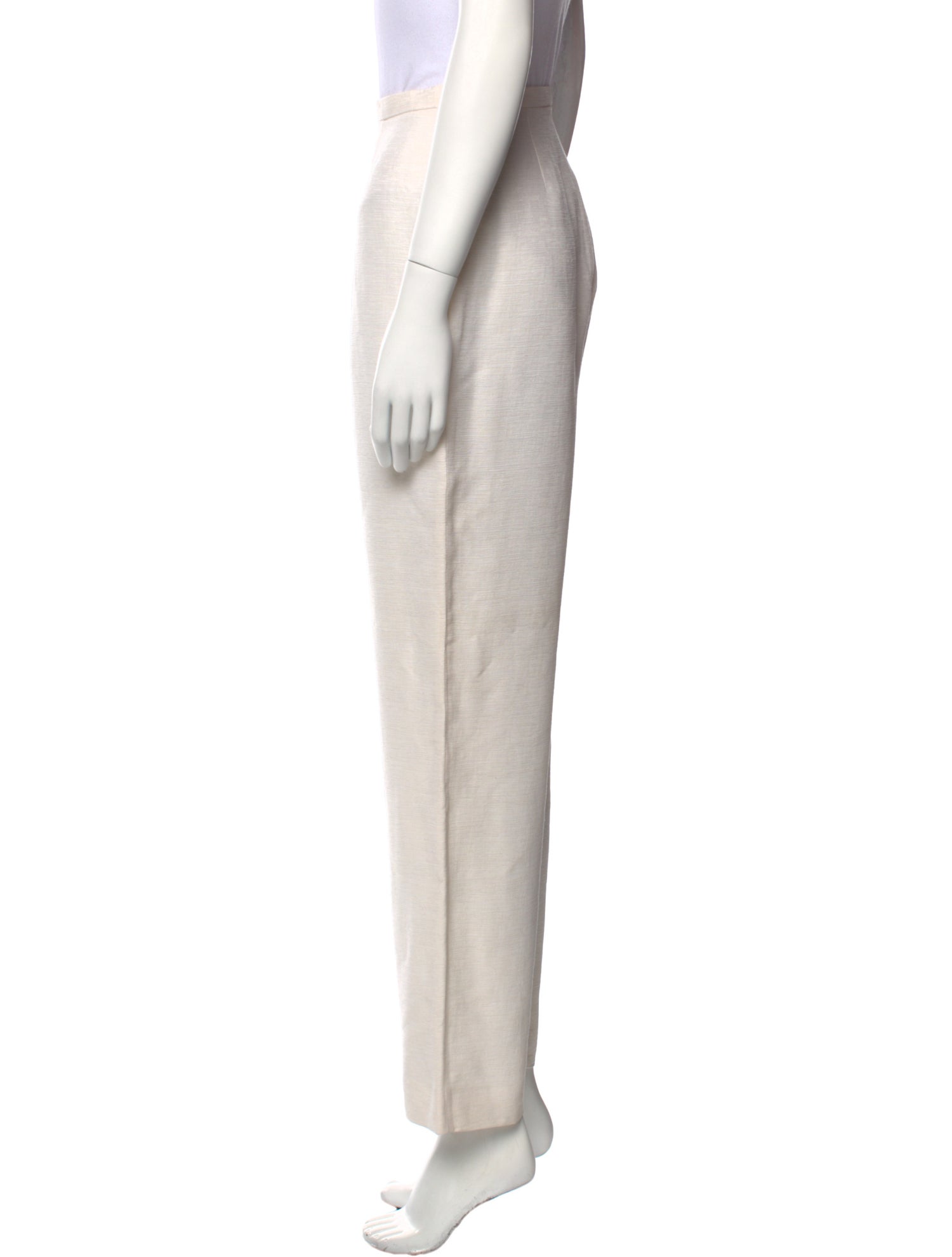 Kenzo Linen Straight Leg Pants