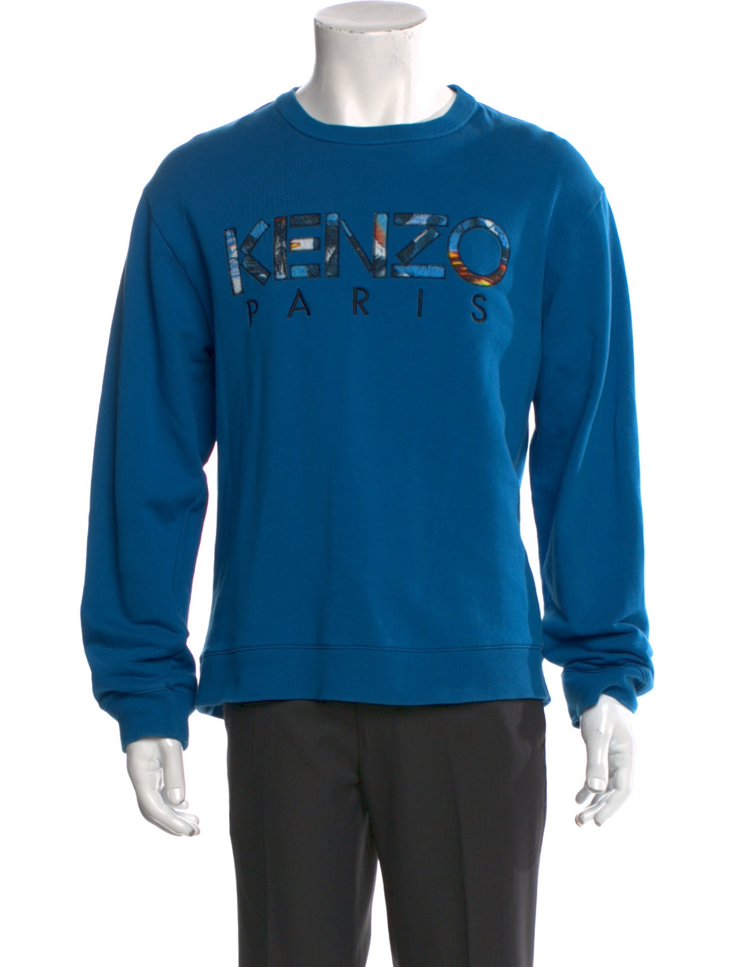 Kenzo Graphic Print Crew Neck Sweatshirt