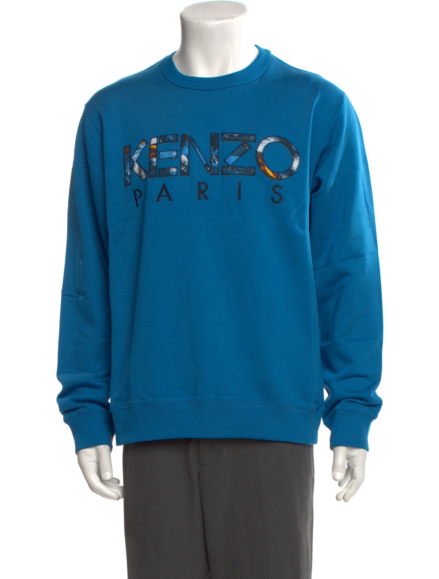 Kenzo Graphic Print Crew Neck Sweatshirt w/ Tags