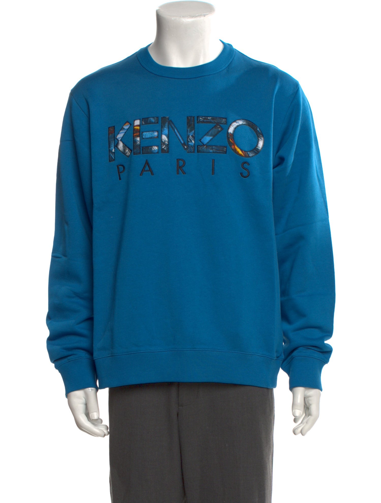 Kenzo Graphic Print Crew Neck Sweatshirt w/ Tags
