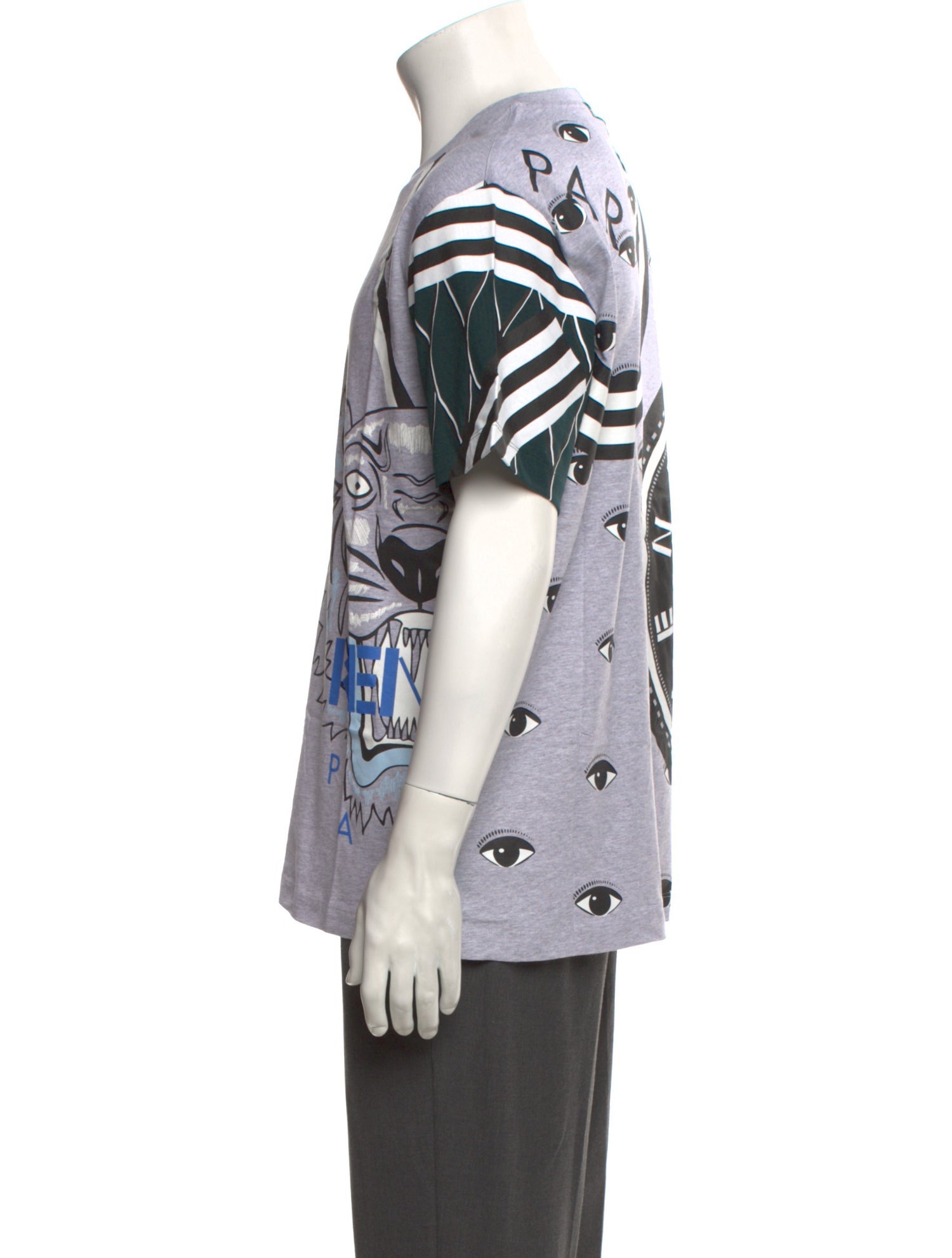 Kenzo Printed Crew Neck T-Shirt