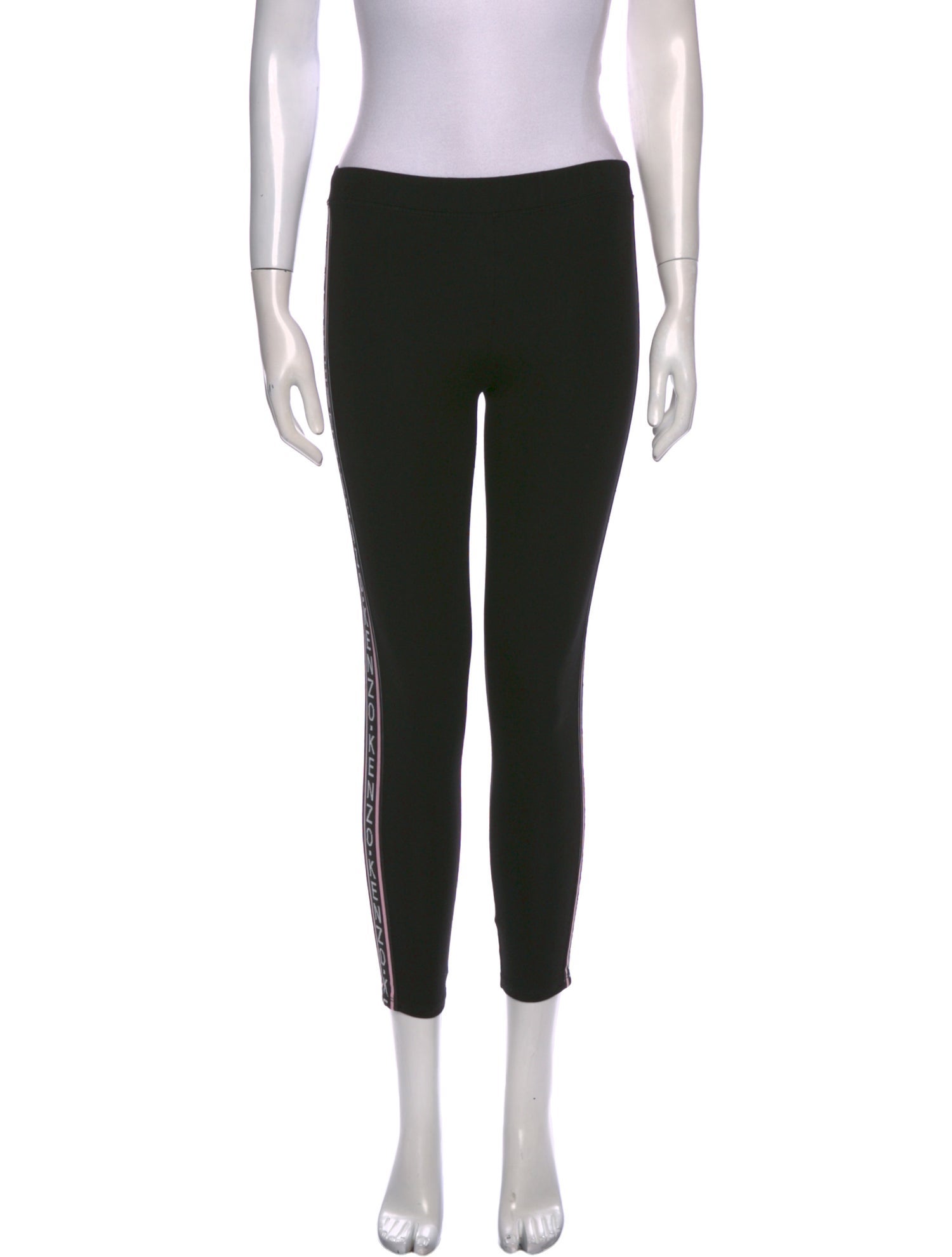 Kenzo Graphic Print Skinny Leg Pants