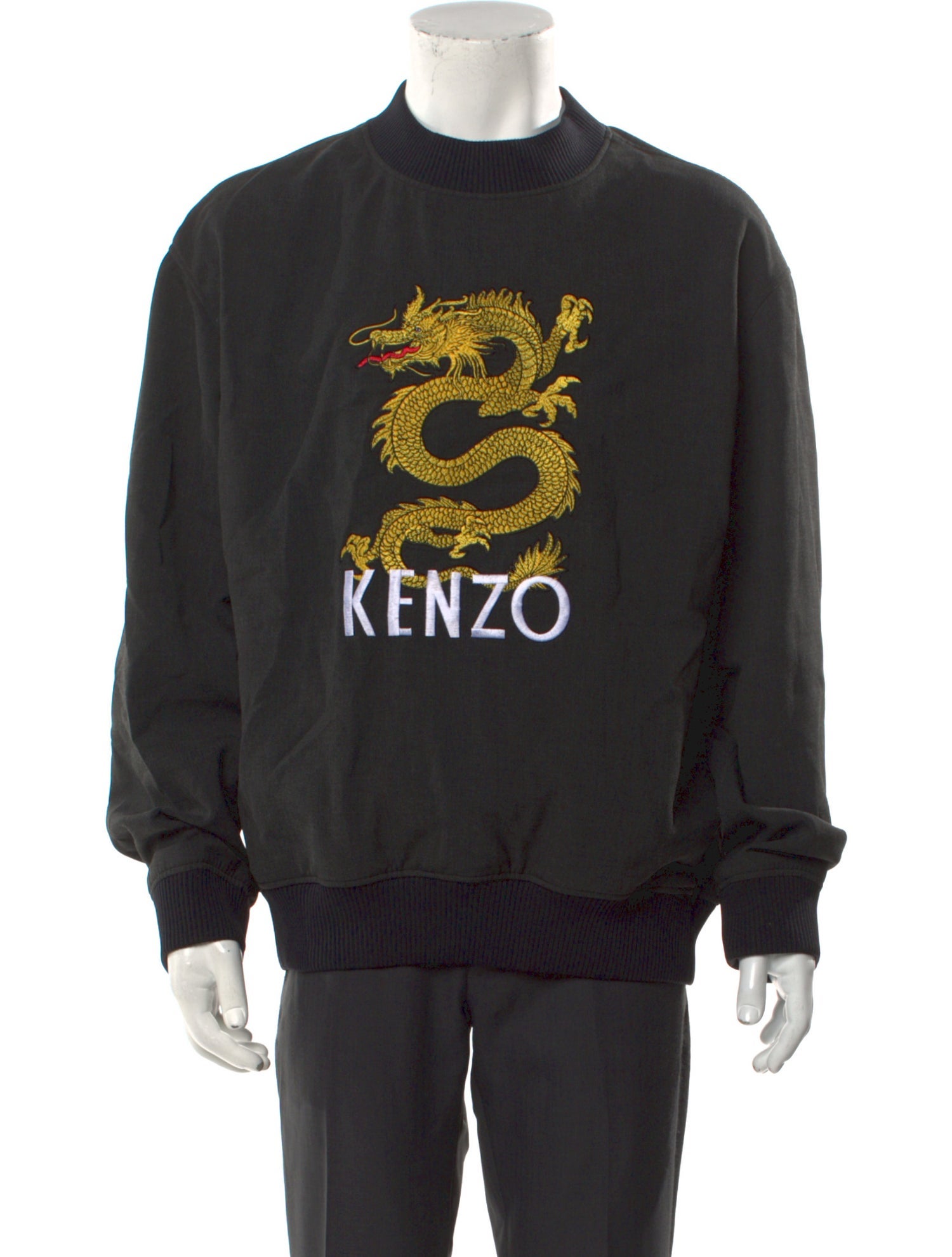 Kenzo Graphic Print Crew Neck Sweatshirt w/ Tags