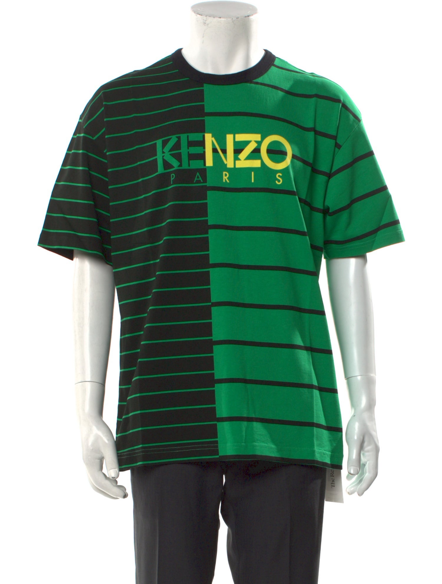 Kenzo Striped Short Sleeve Shirt w/ Tags