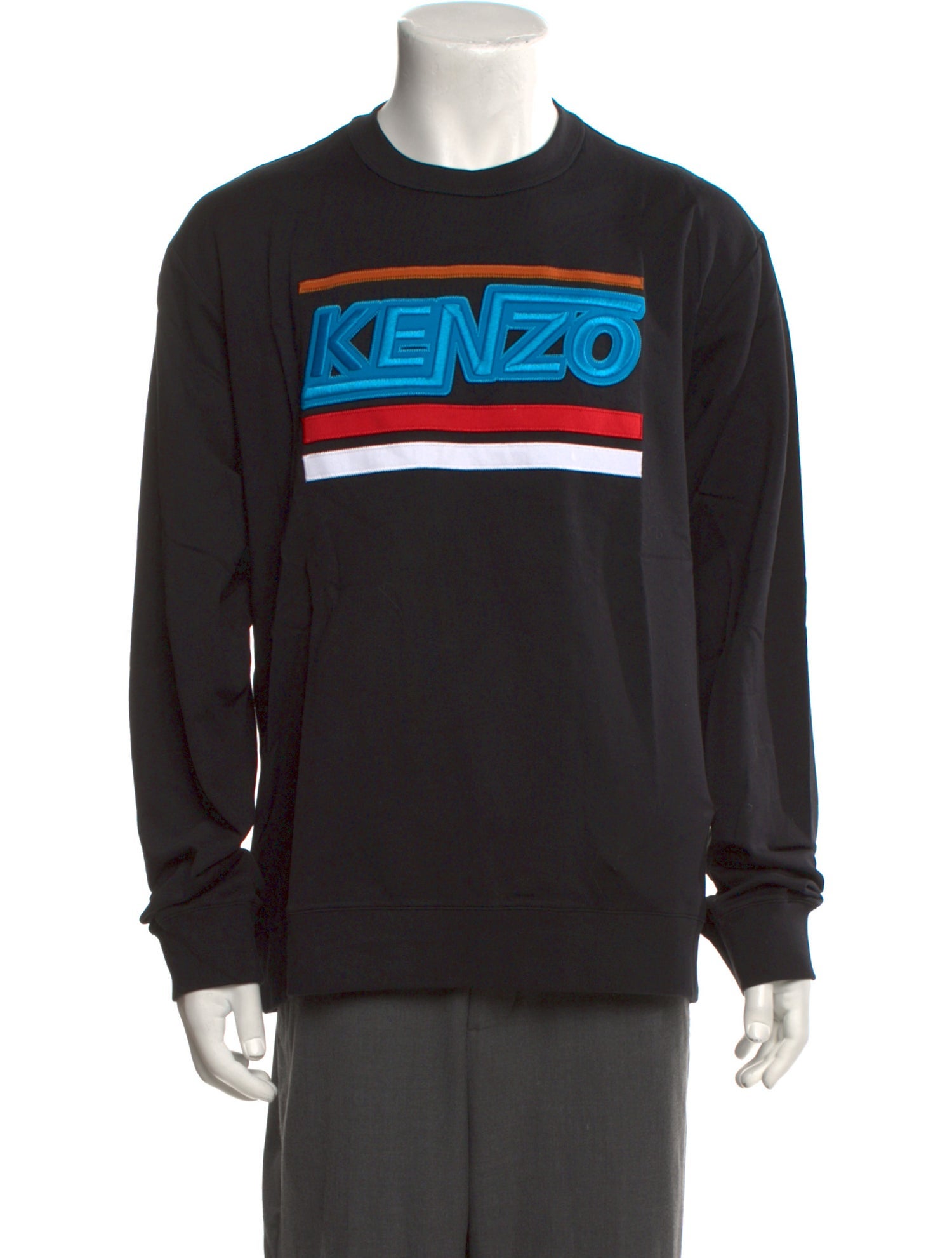 Kenzo Graphic Print Crew Neck Sweatshirt w/ Tags