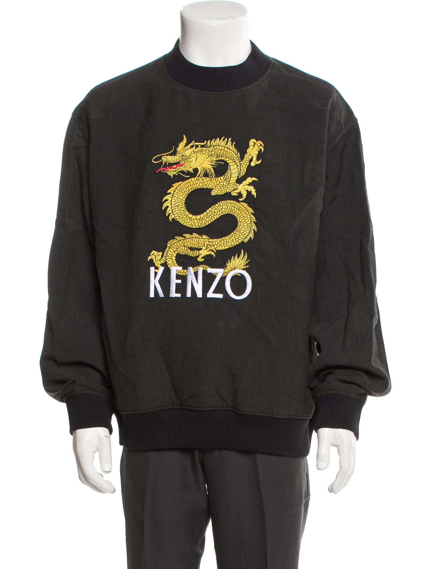Kenzo Graphic Print Crew Neck Sweatshirt w/ Tags