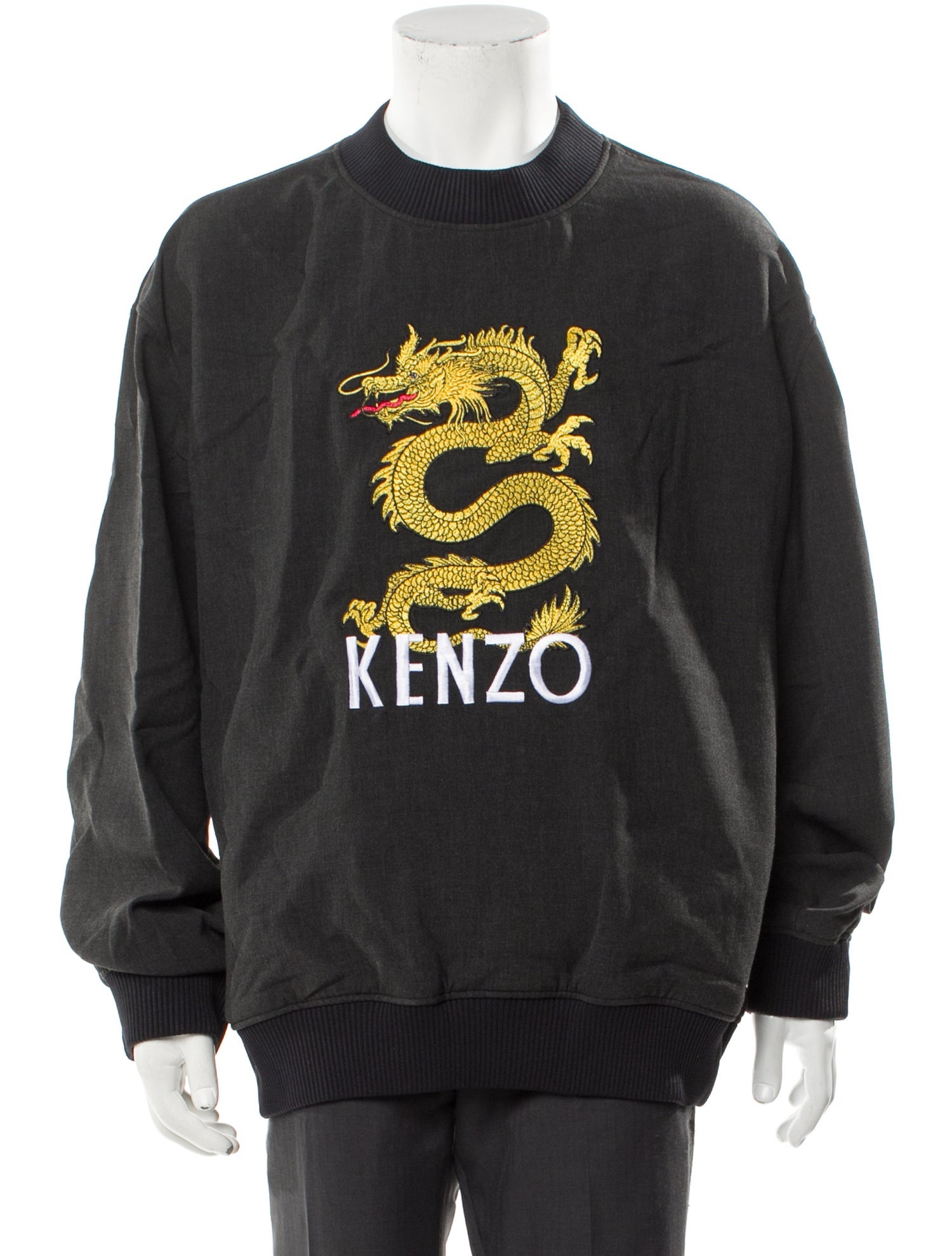 Kenzo Graphic Print Crew Neck Sweatshirt w/ Tags