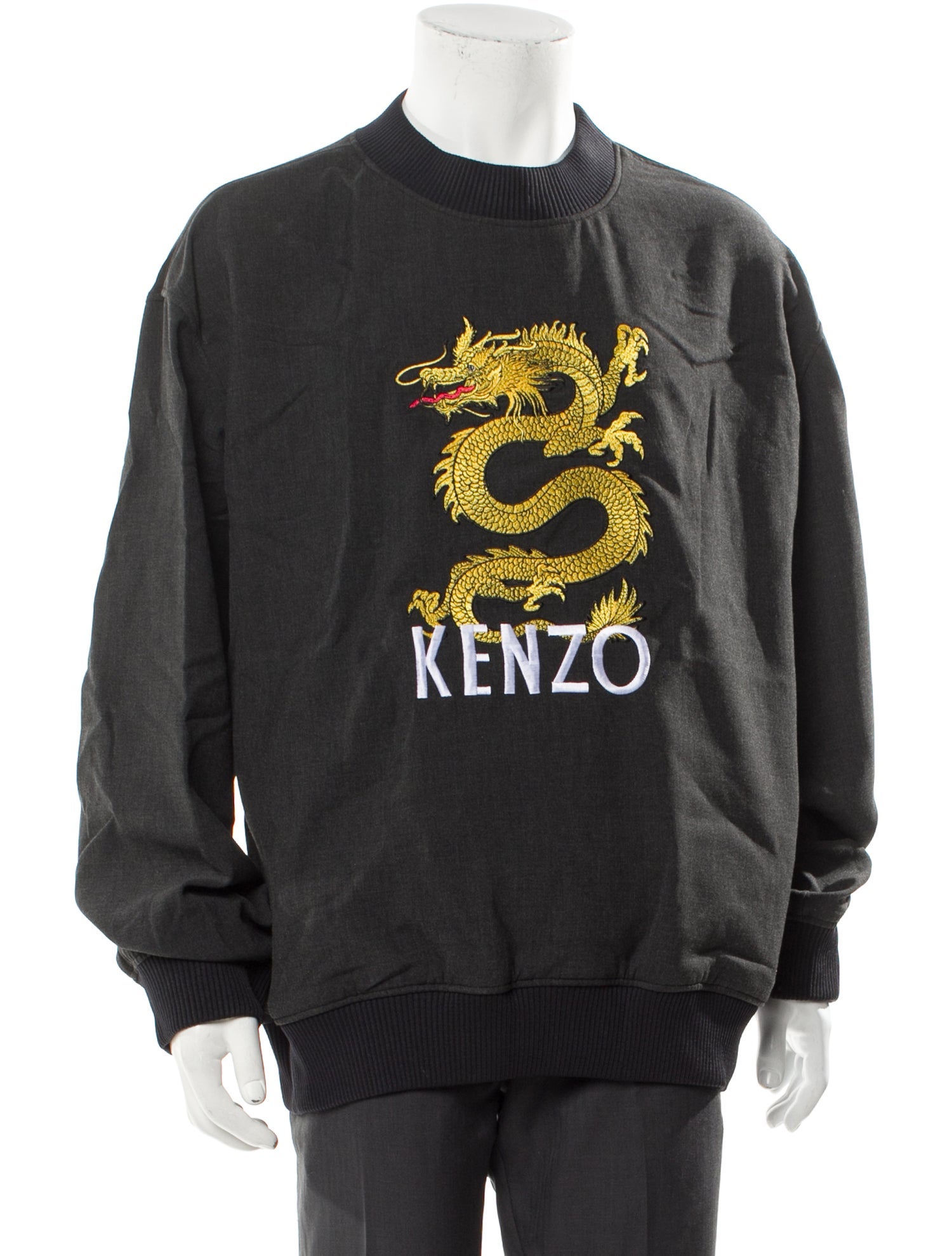 Kenzo Graphic Print Crew Neck Sweatshirt w/ Tags