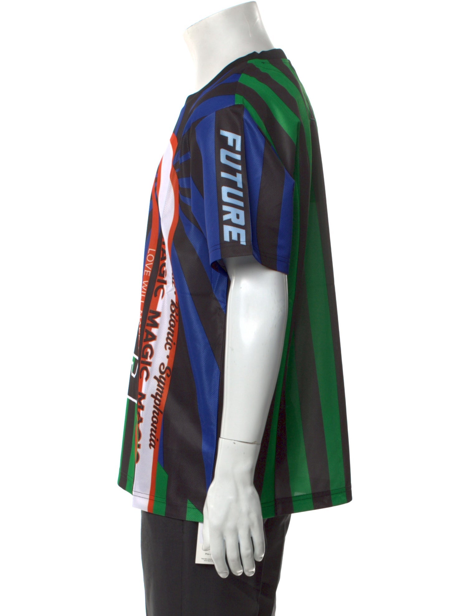 Kenzo Graphic Print Crew Neck T-Shirt w/ Tags