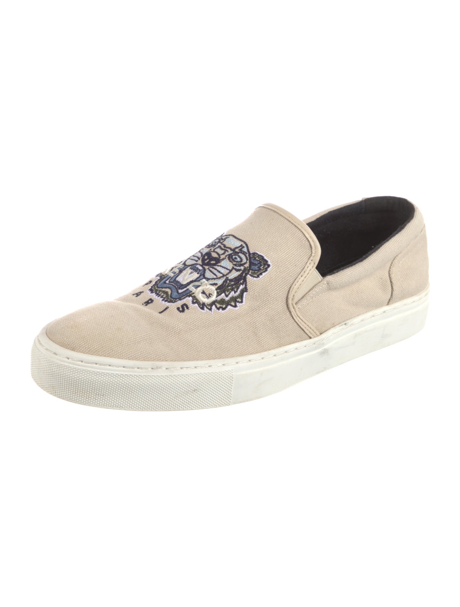 Kenzo Canvas Printed Sneakers