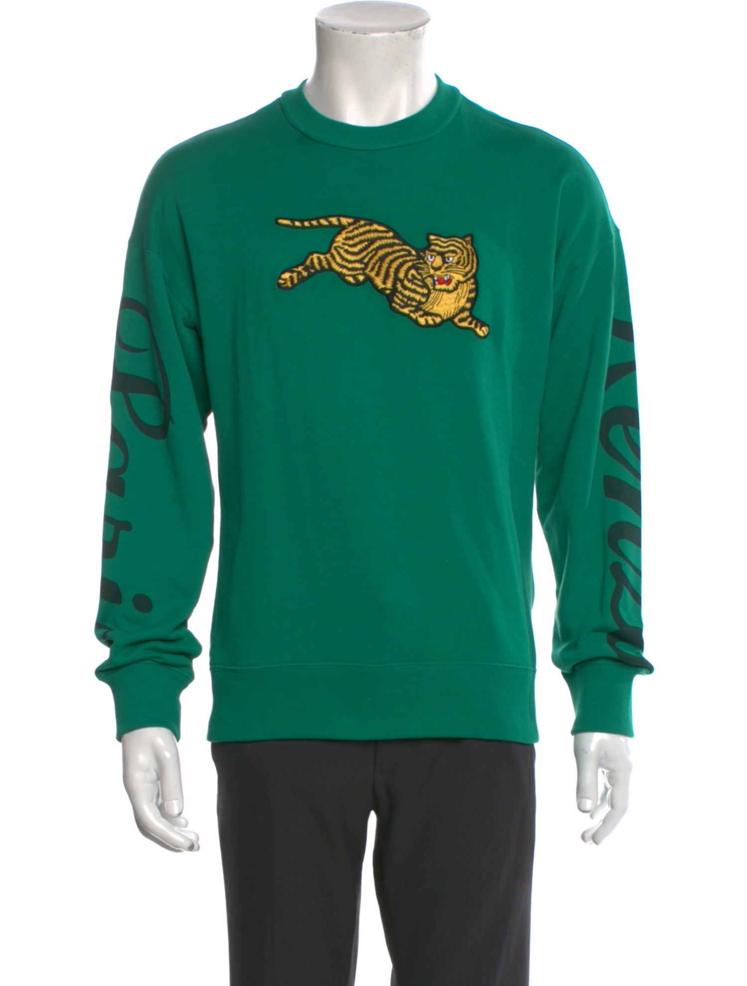 Kenzo Graphic Print Crew Neck Pullover