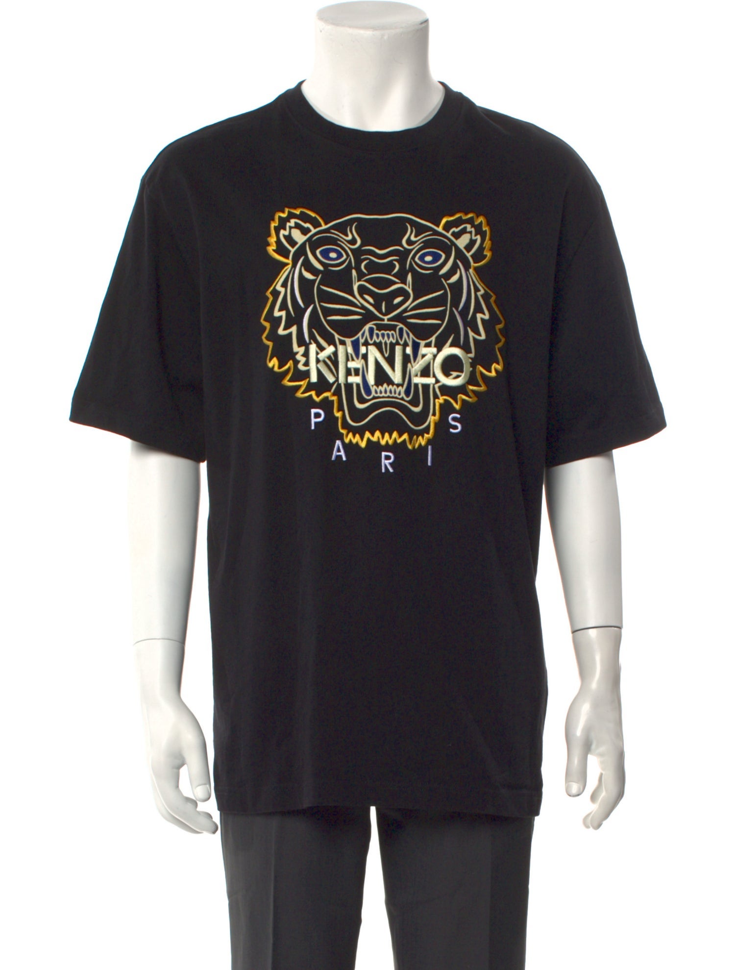 Kenzo Graphic Print Crew Neck T-Shirt