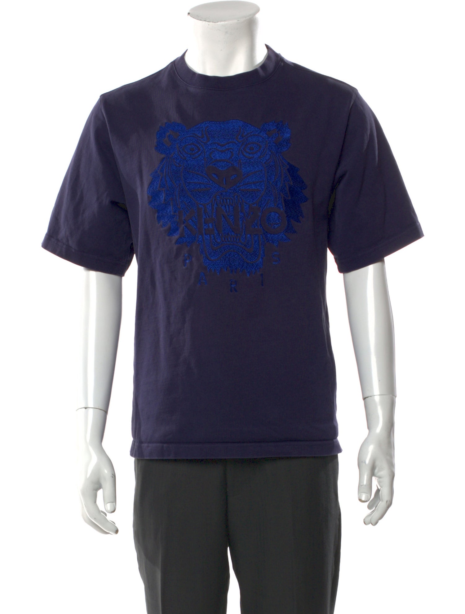 Kenzo Graphic Print Crew Neck T-Shirt