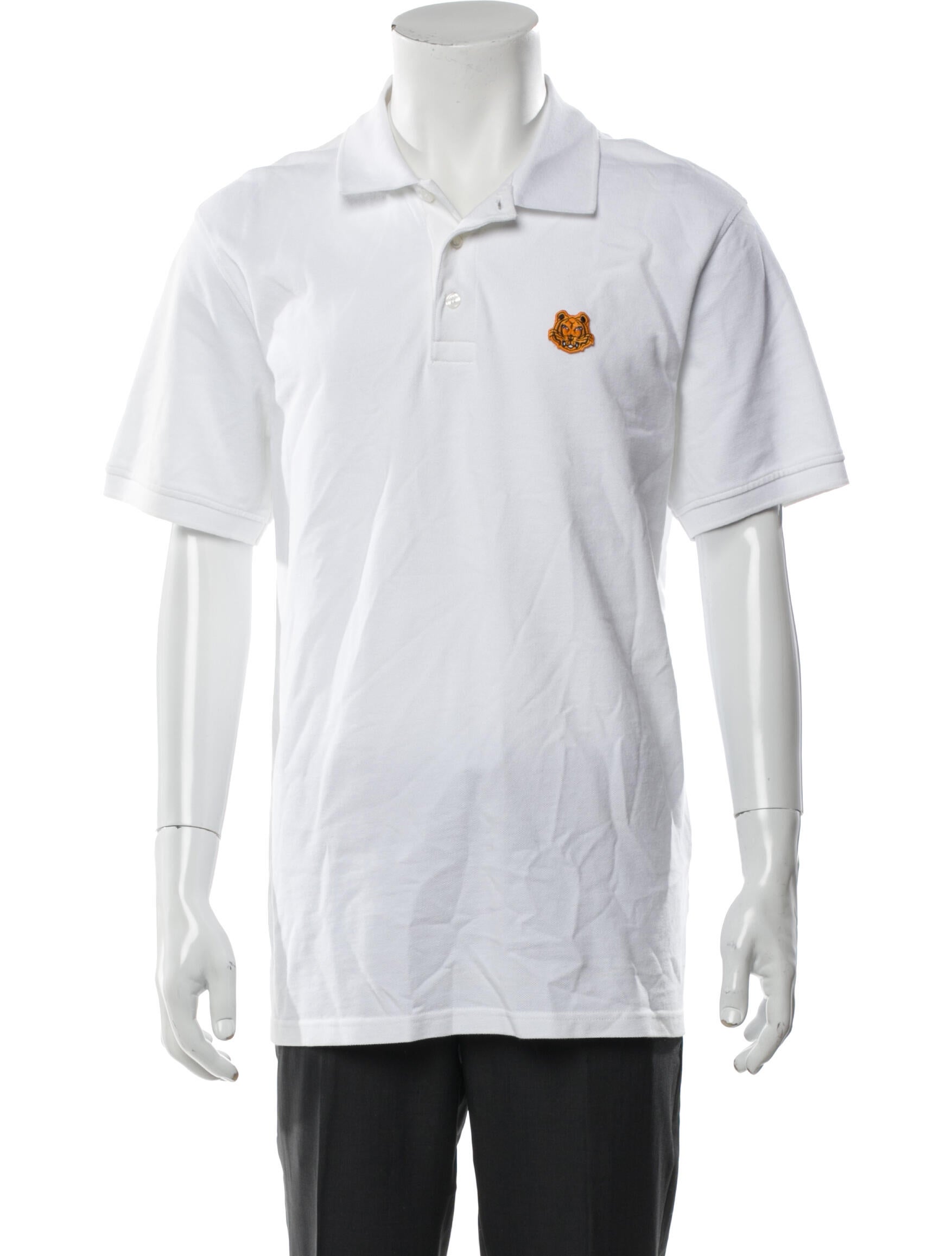 Kenzo Collar Short Sleeve Polo Shirt
