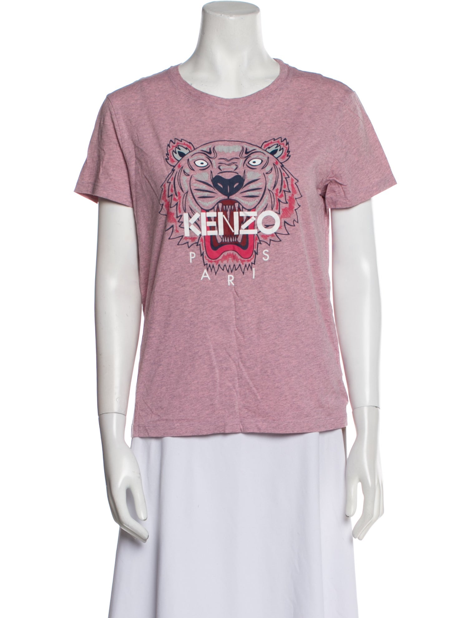 Kenzo Graphic Print Crew Neck T-Shirt