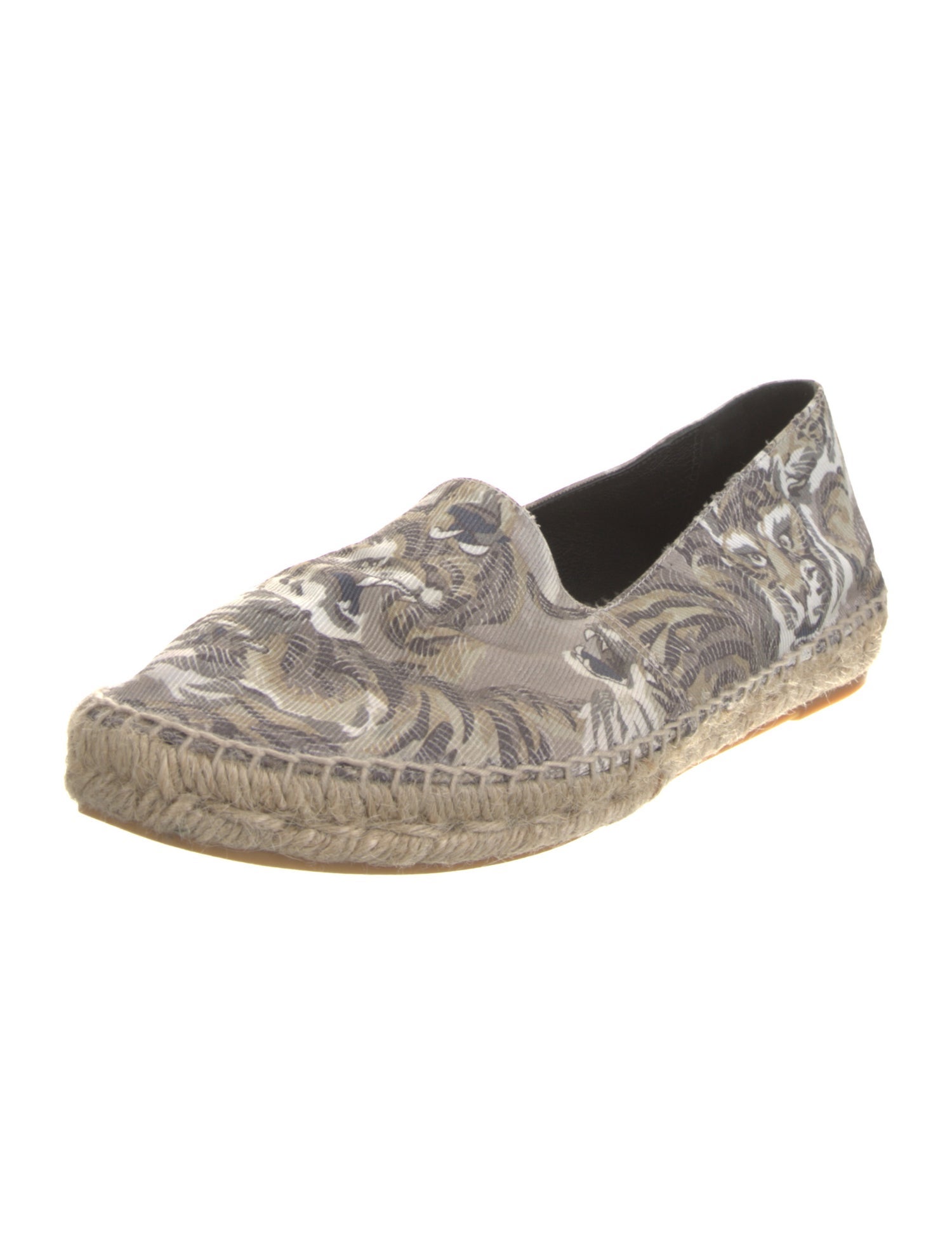 Kenzo Printed Braided Accents Espadrilles