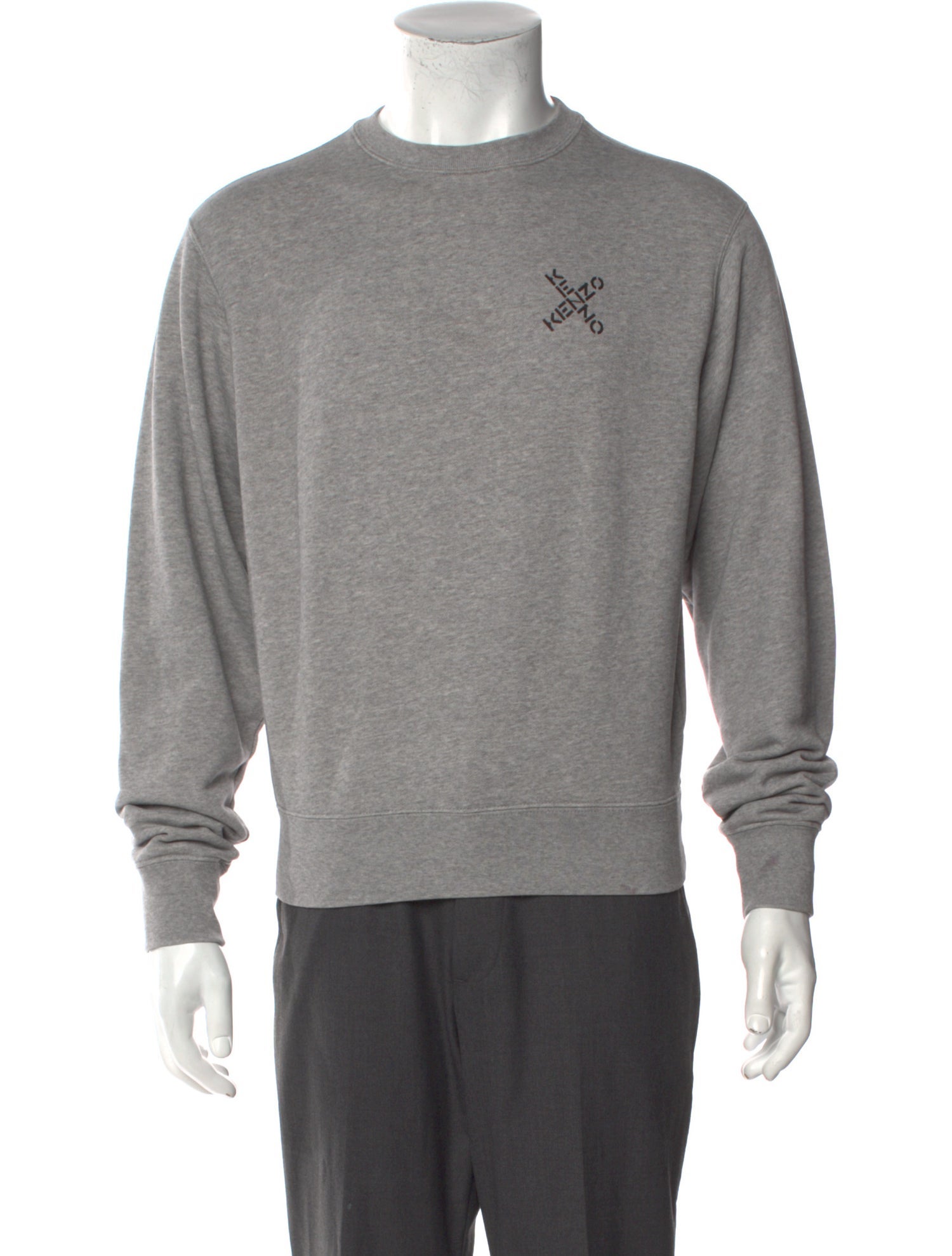 Kenzo Graphic Print Crew Neck Sweatshirt