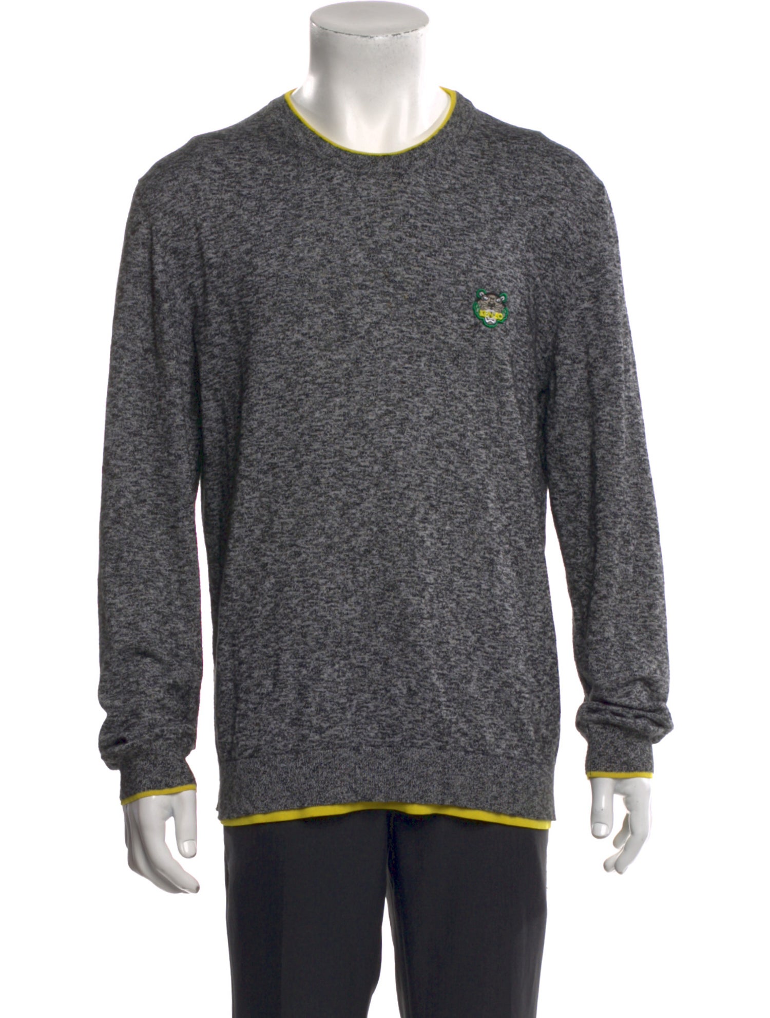 Kenzo Crew Neck Long Sleeve Pullover