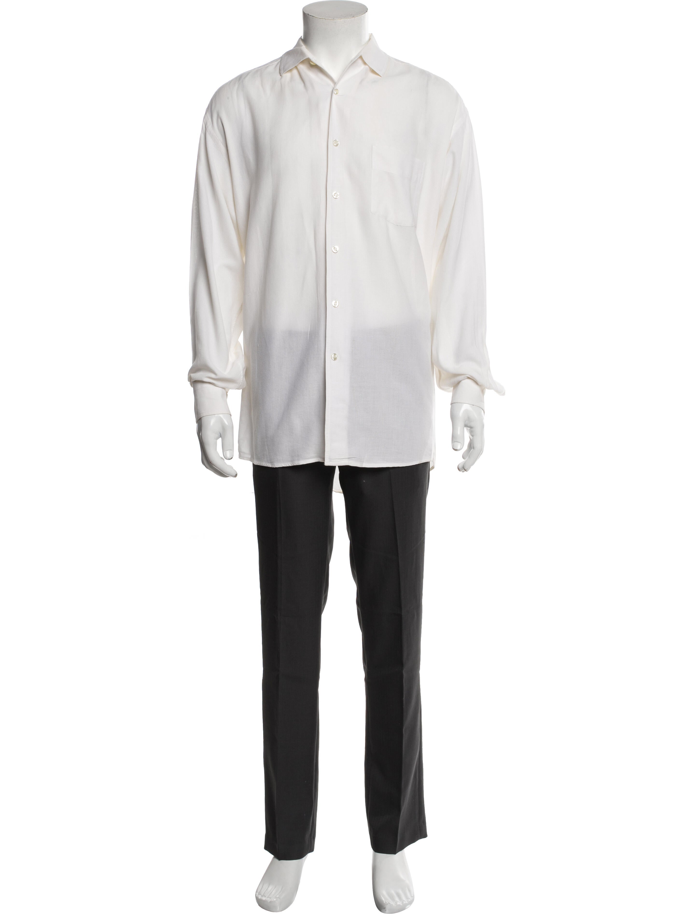 Kenzo Long Sleeve Dress Shirt