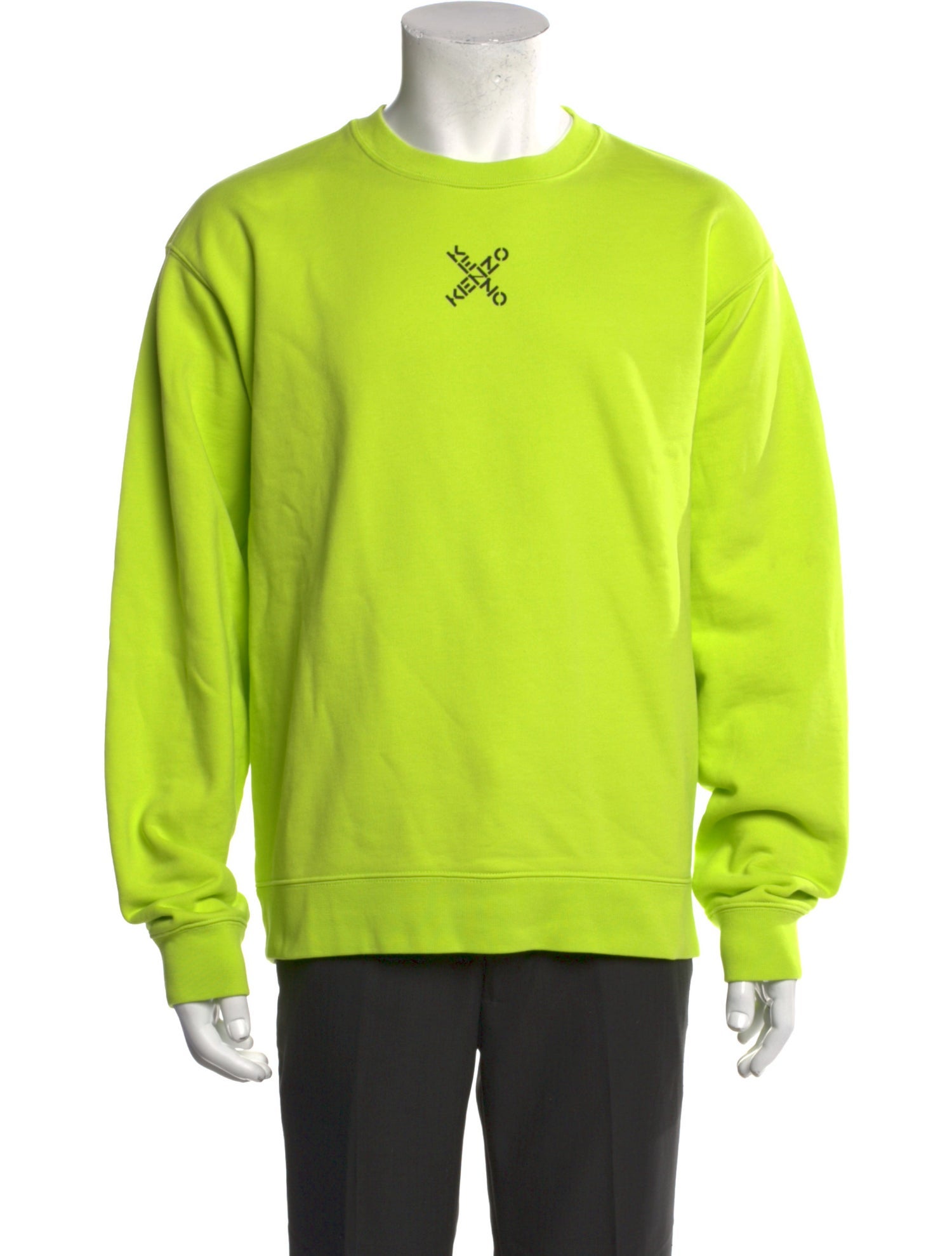 Kenzo Graphic Print Crew Neck Pullover