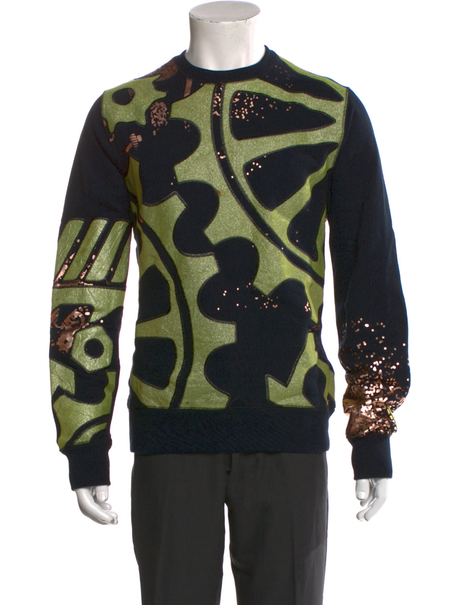Kenzo Printed Crew Neck Sweatshirt