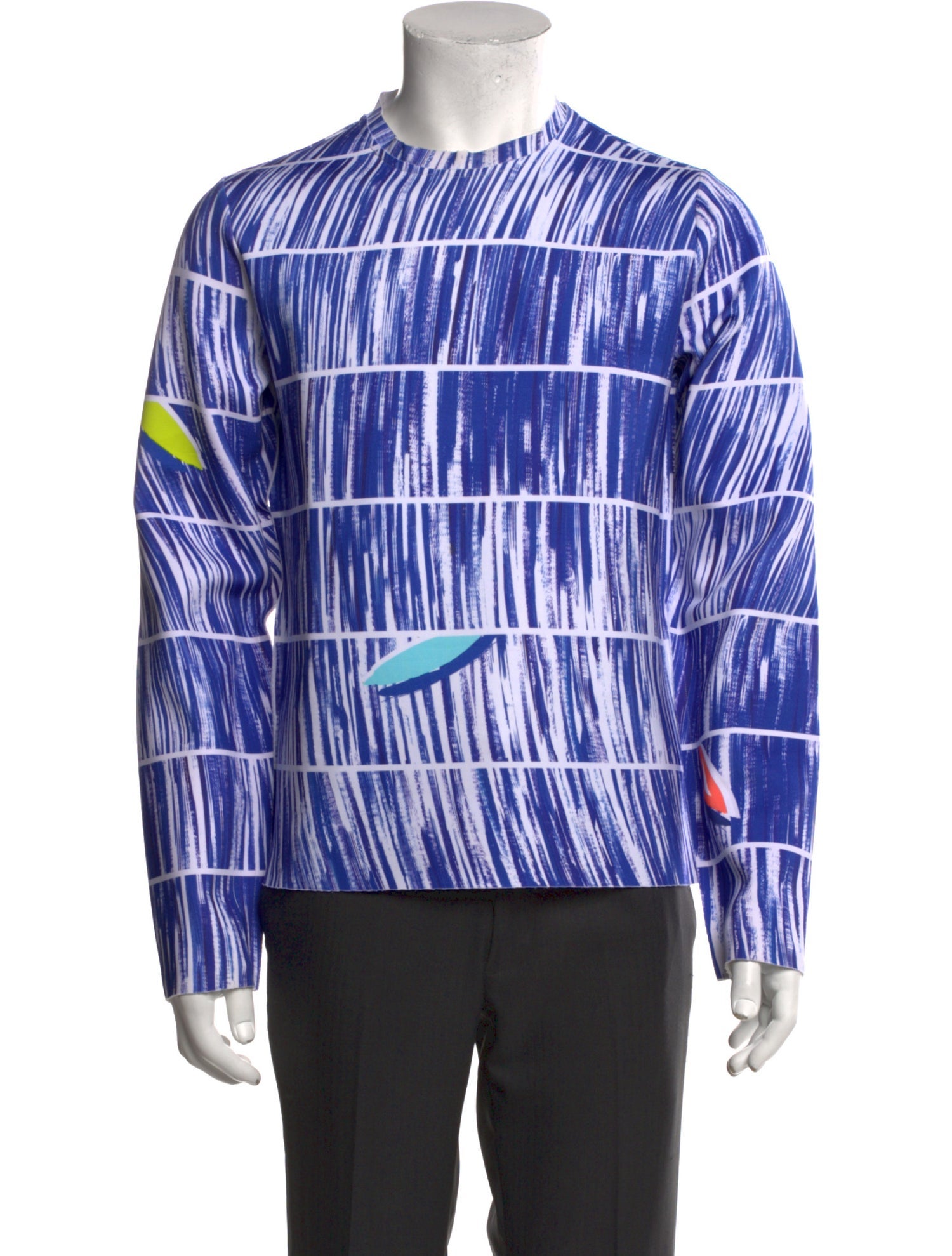 Kenzo Striped Crew Neck Henley