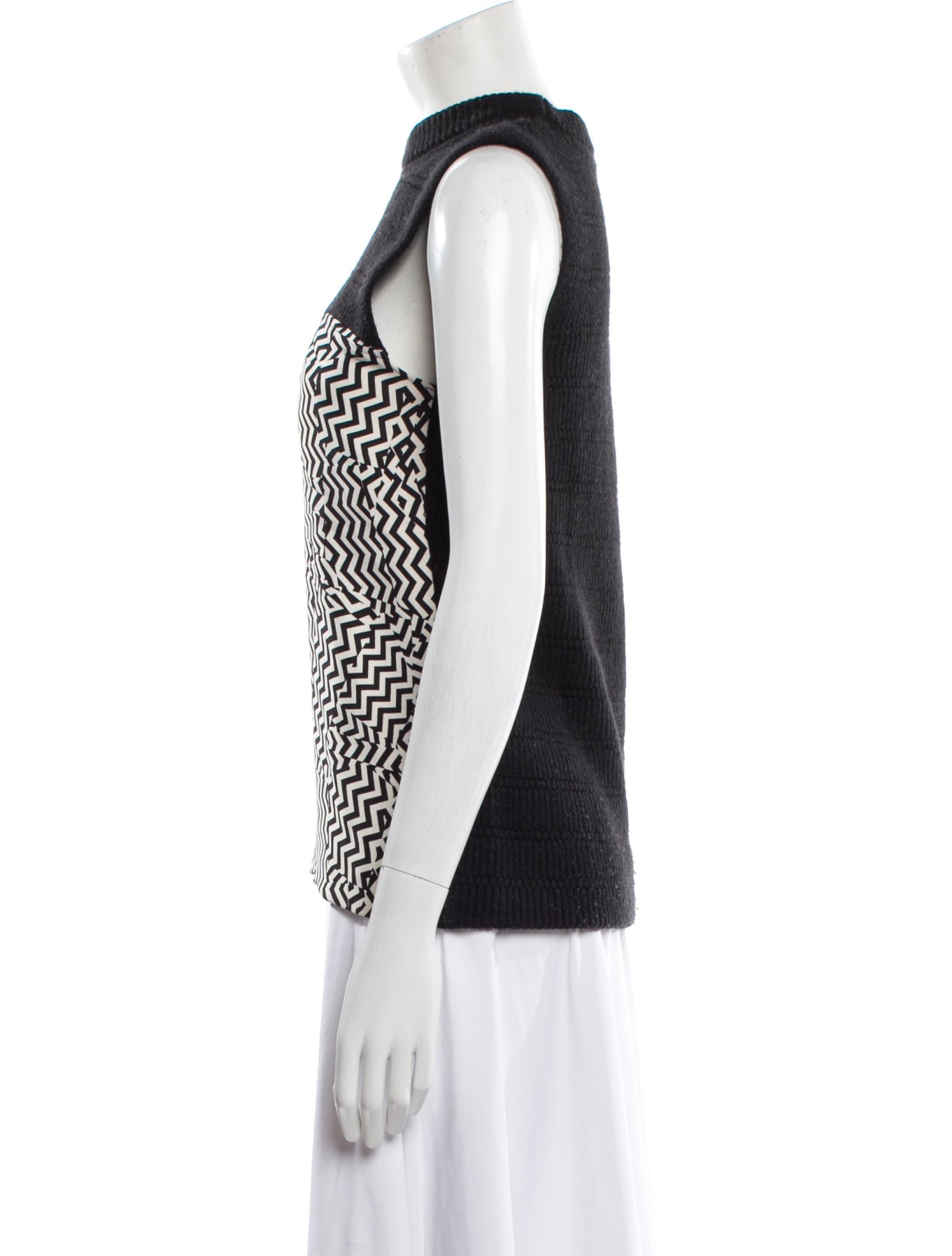 Kenzo Printed Mock Neck Sweater