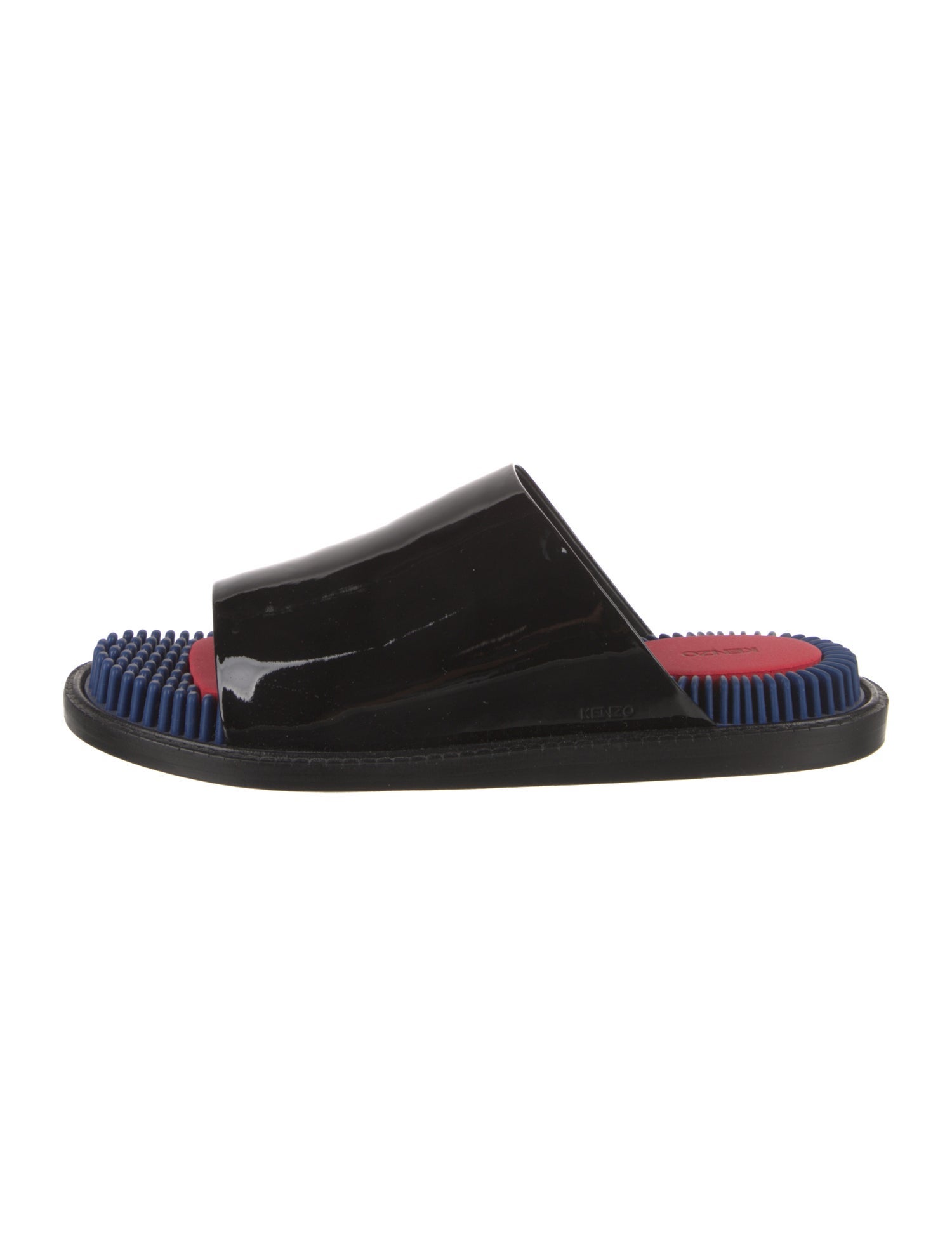 Kenzo Patent Leather Slides