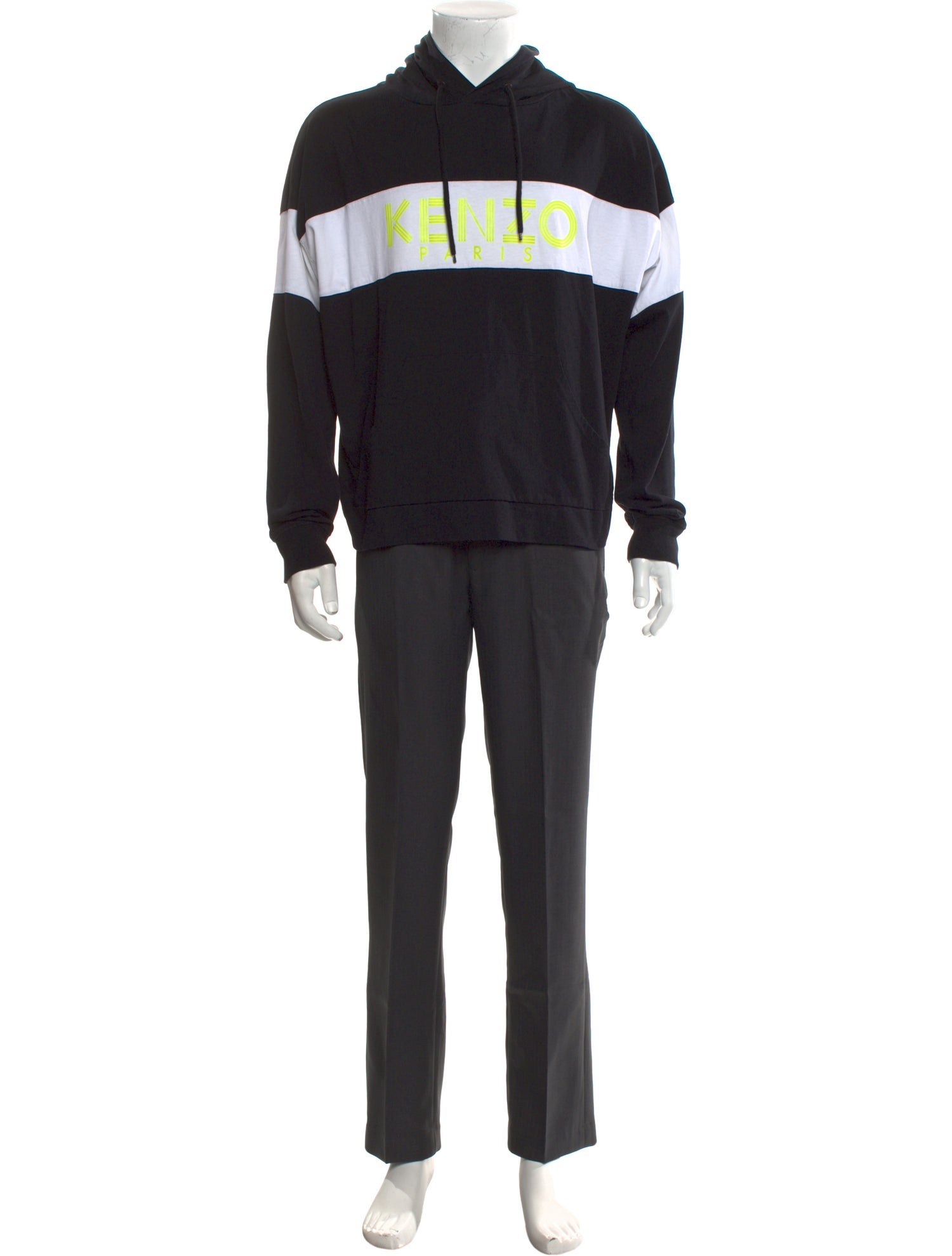 Kenzo Graphic Print Crew Neck Hoodie