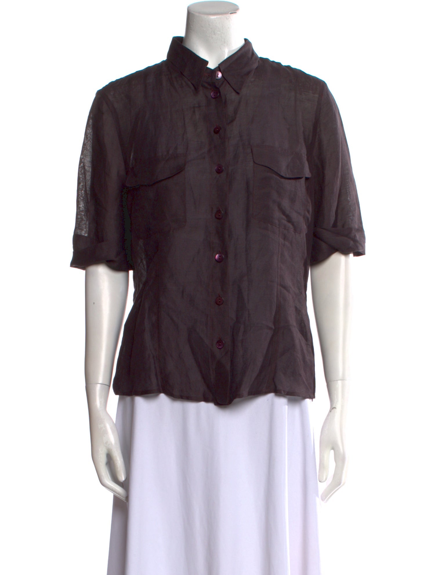 Kenzo Vintage Late 1990's - Early 2000's Button-Up Top