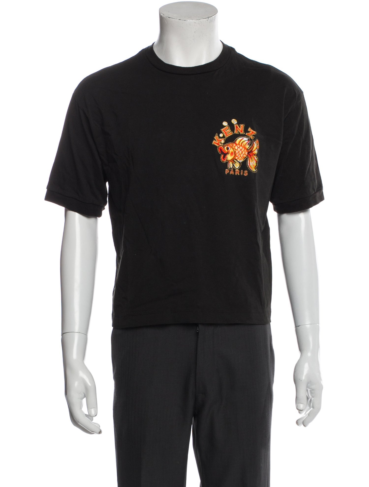 Kenzo Graphic Print Crew Neck T-Shirt