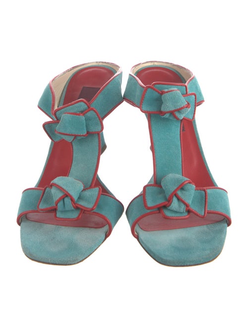 Kenzo Terry Cloth T-Strap Sandals