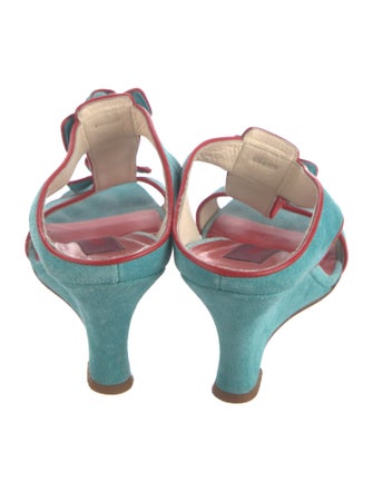 Kenzo Terry Cloth T-Strap Sandals