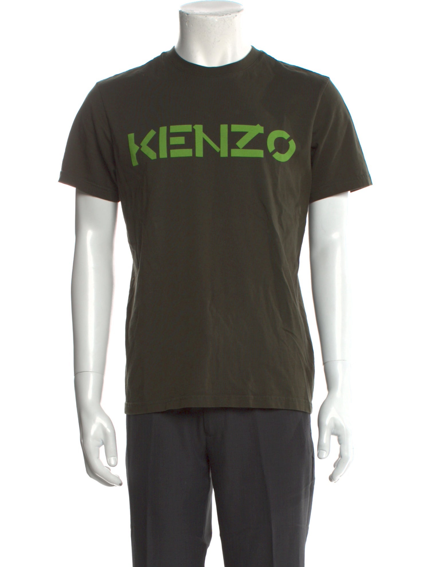 Kenzo Graphic Print Crew Neck T-Shirt