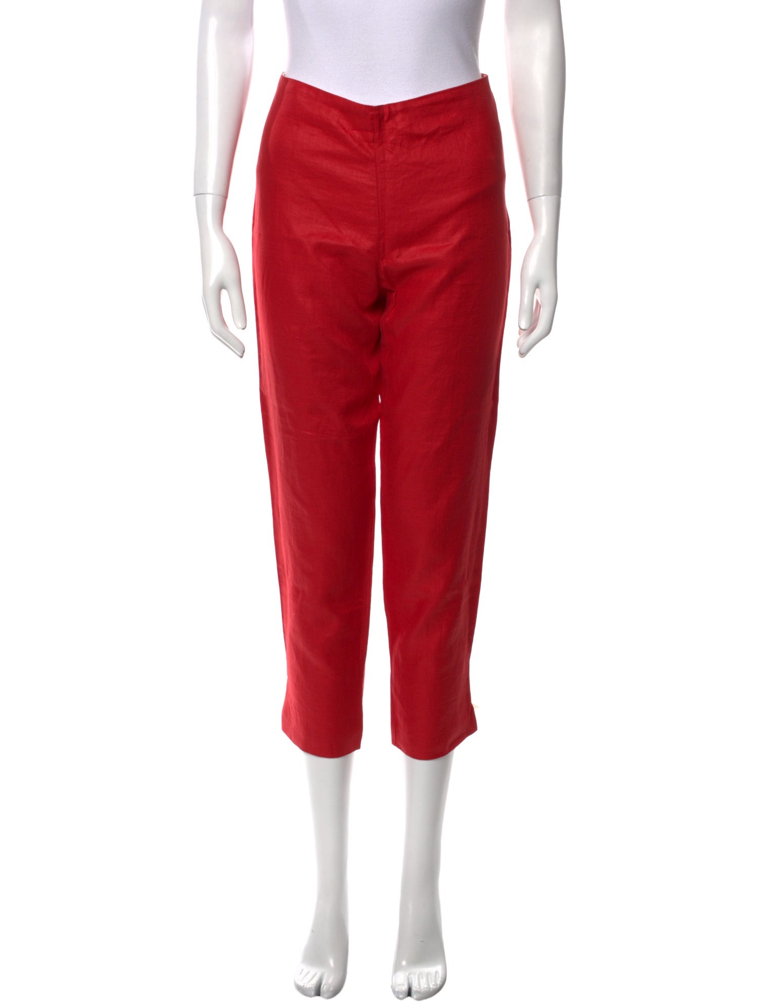 Kenzo Linen Straight Leg Pants