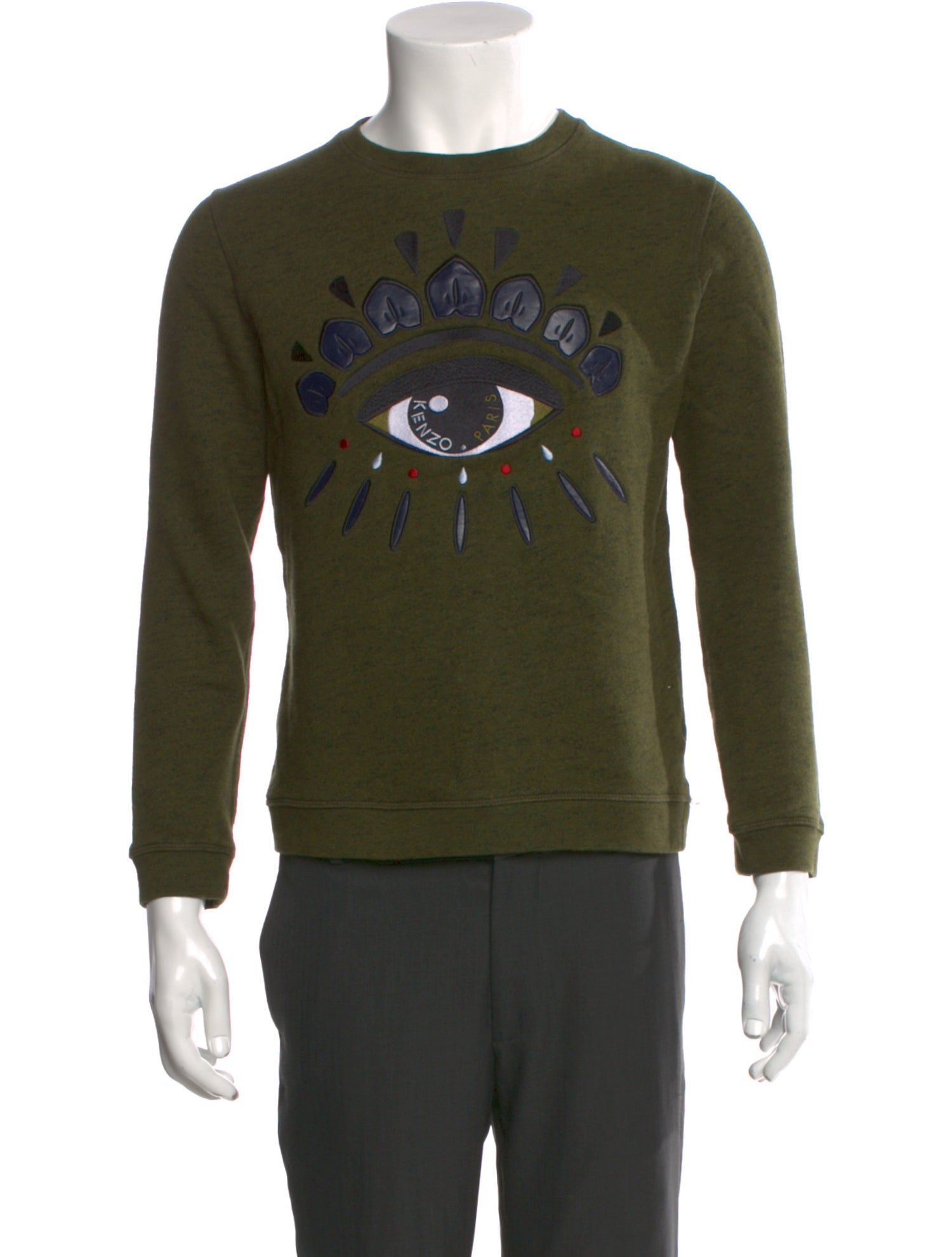 Kenzo Graphic Print Crew Neck Sweatshirt