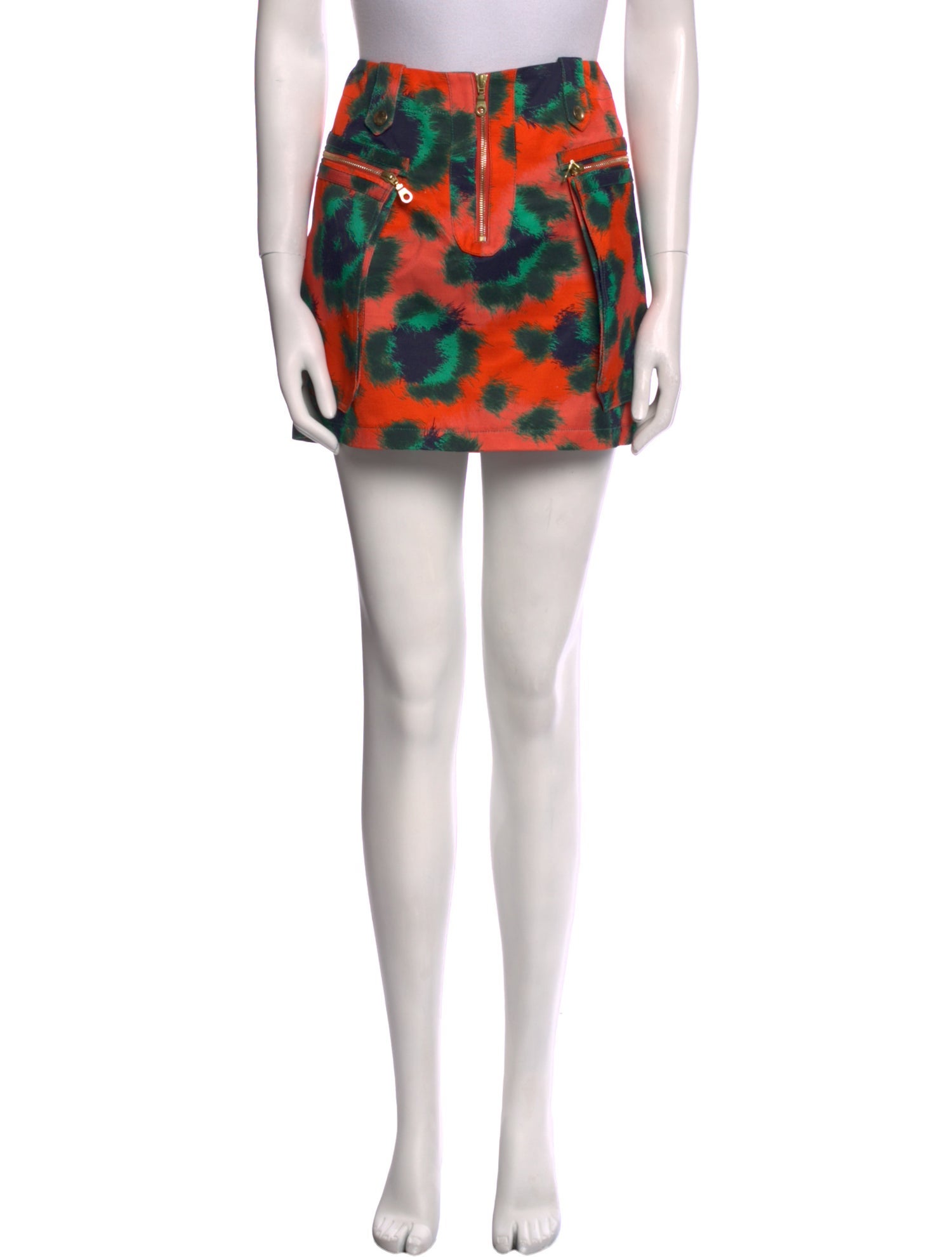 Kenzo Printed Mini Skirt