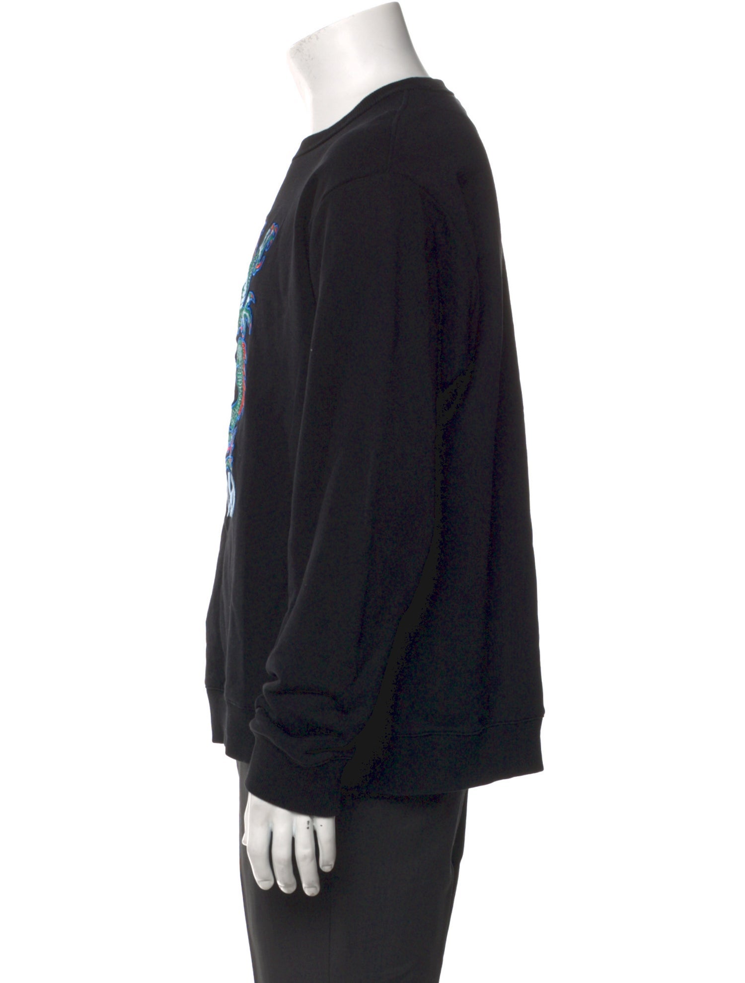 Kenzo Graphic Print Crew Neck Sweatshirt