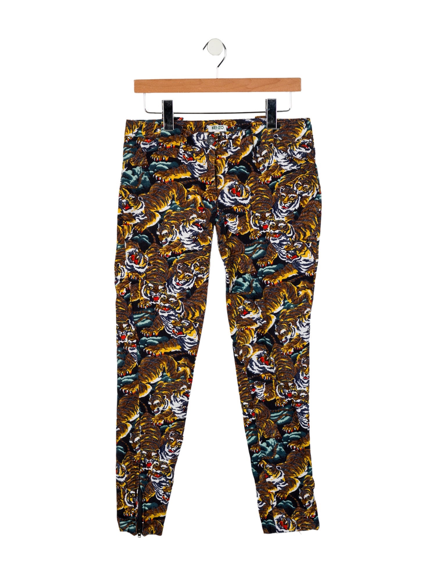 Kenzo Mid-Rise Skinny Leg Jeans