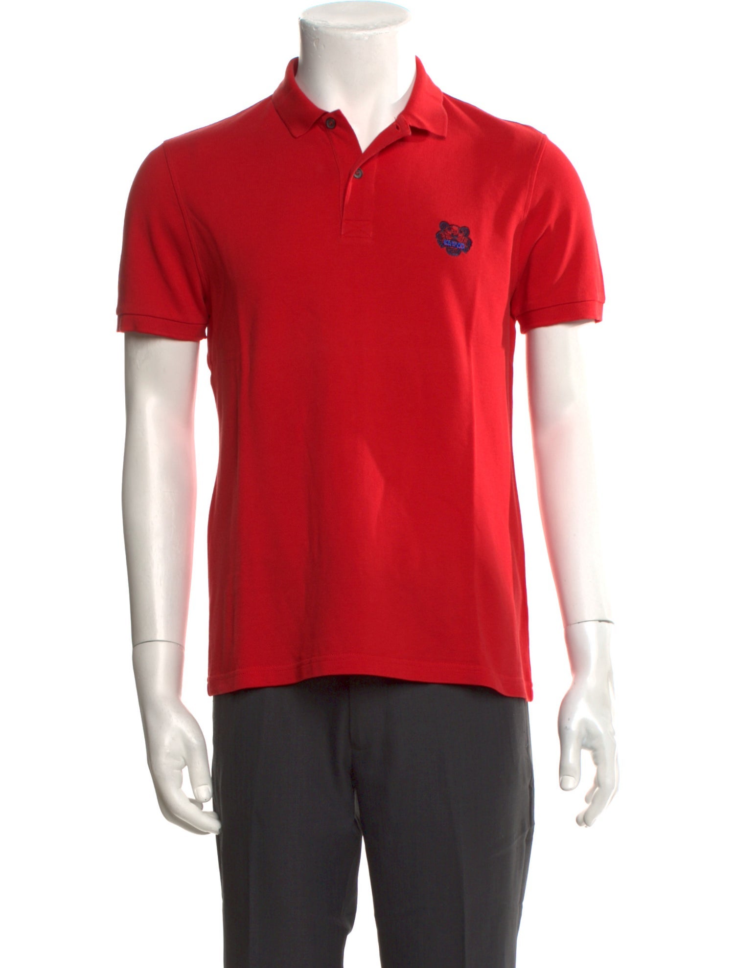 Kenzo Collar Short Sleeve Polo Shirt