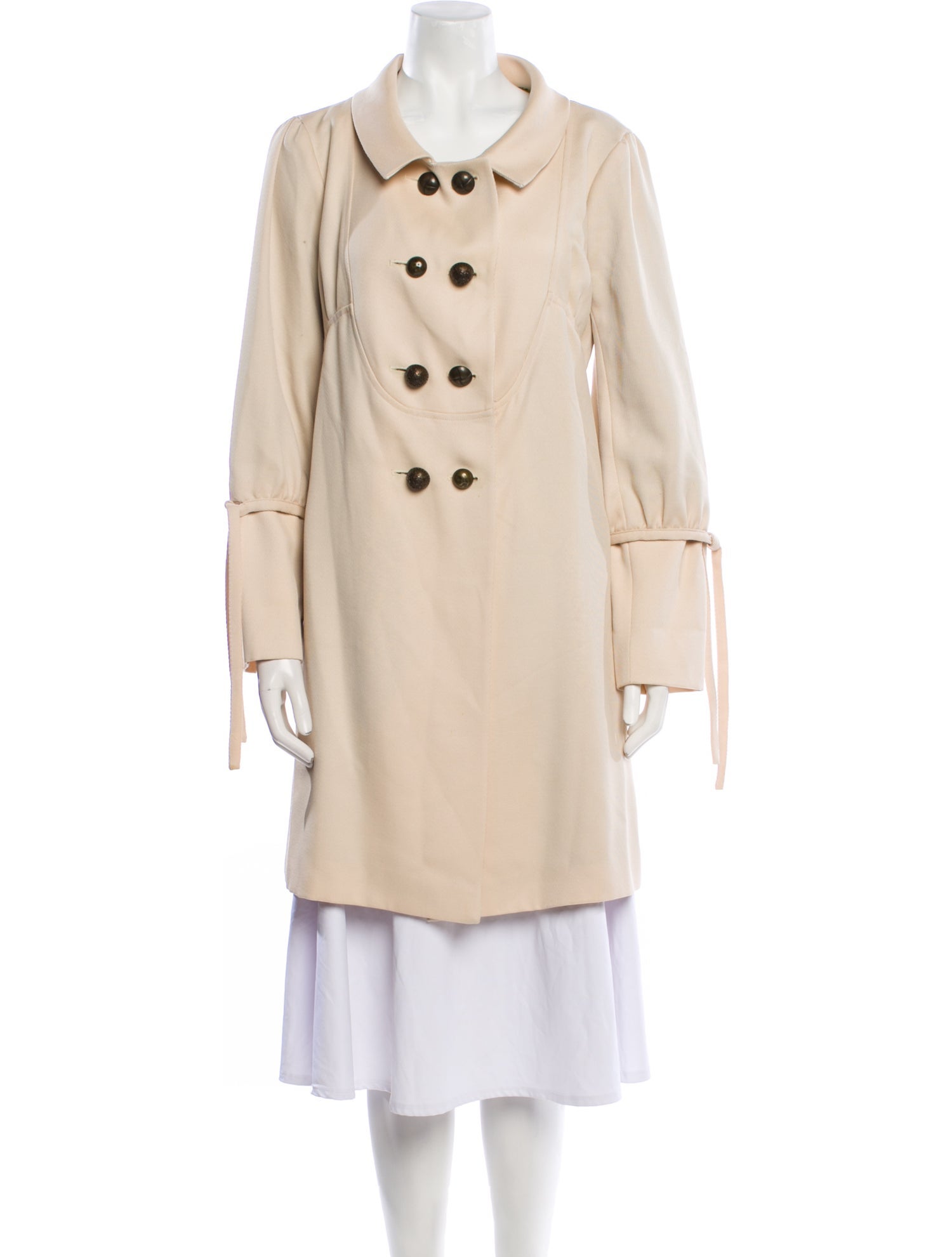 Kenzo Wool Trench Coat