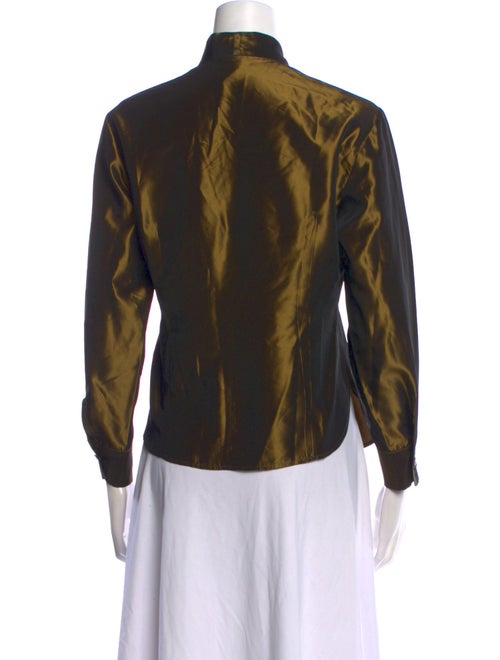 Kenzo Printed Long Sleeve Button-Up Top