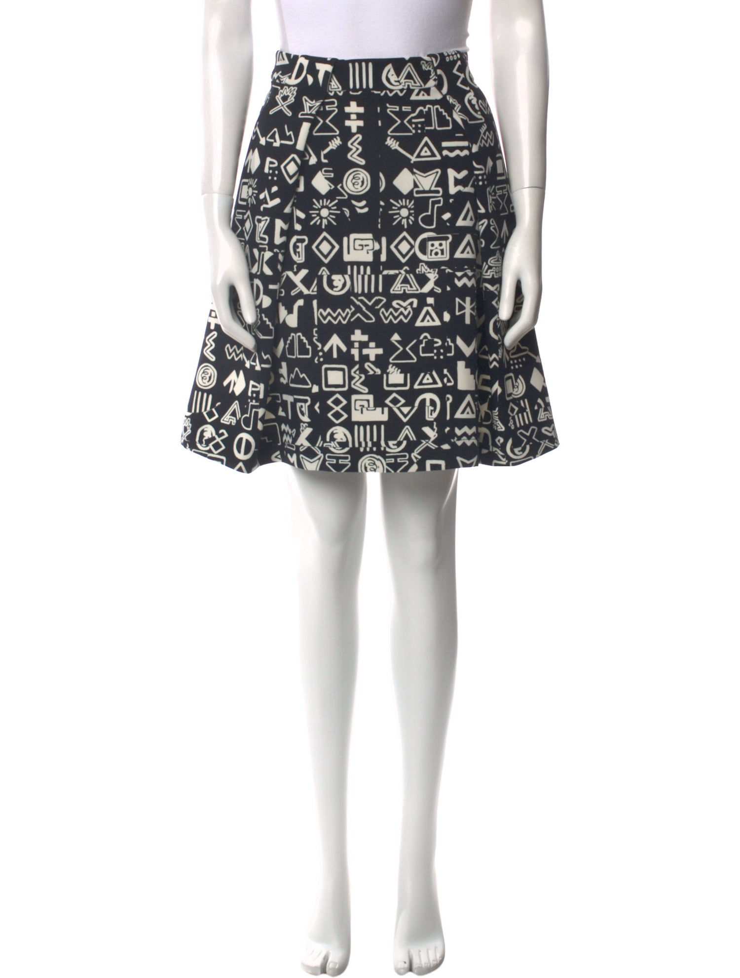 Kenzo Printed Knee-Length Skirt