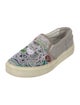 Kenzo Canvas Patterned Sneakers