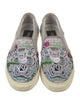 Kenzo Canvas Patterned Sneakers