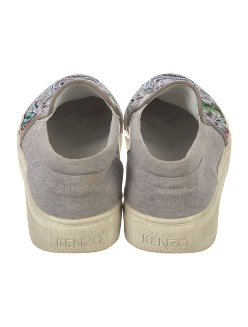 Kenzo Canvas Patterned Sneakers
