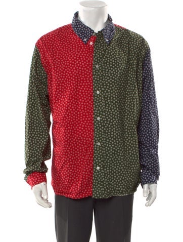 Kenzo Casual Shirts Printed Long Sleeve Shirt XS